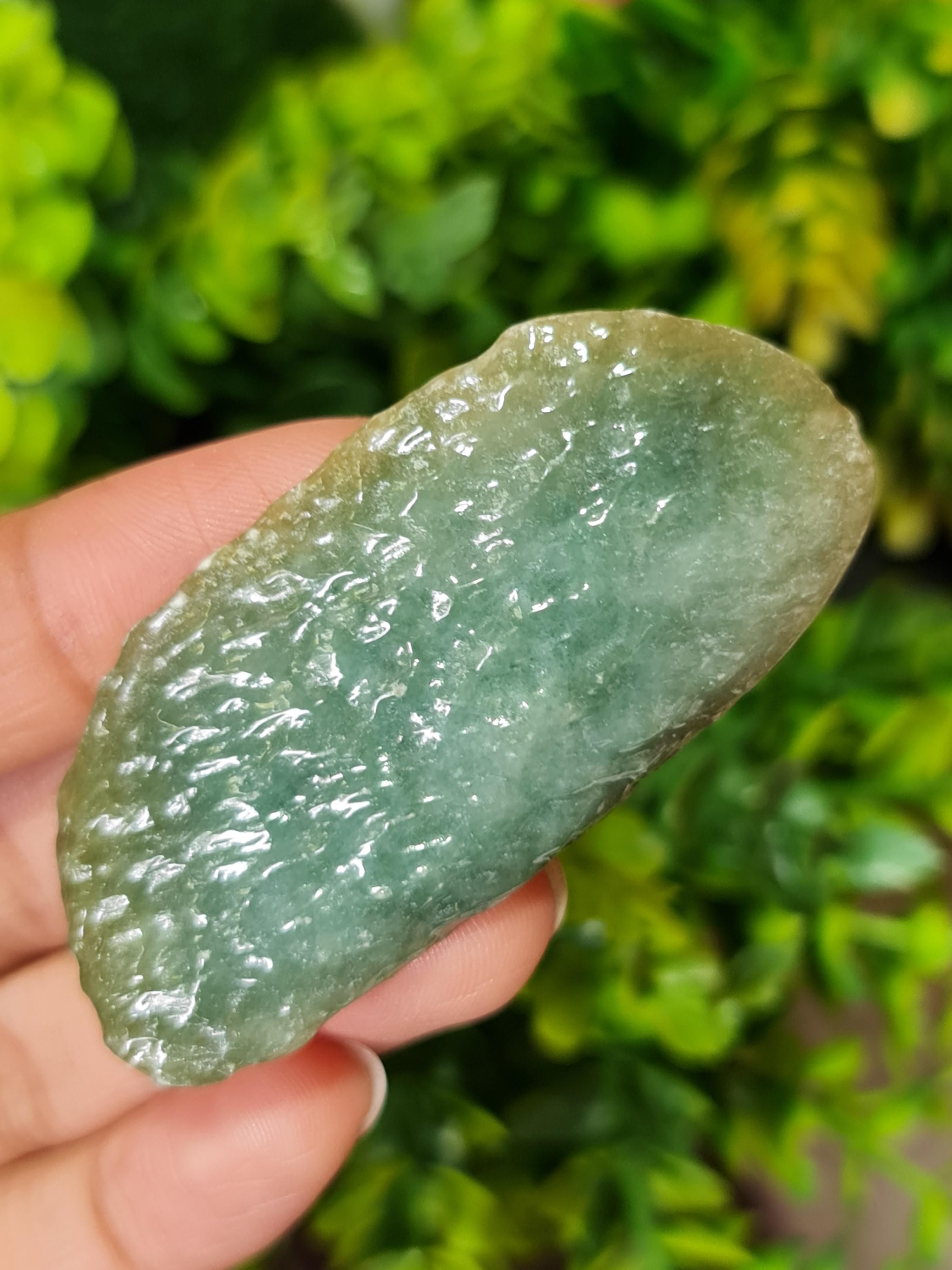 ก้อน หยกพม่า ดิบ Burmese Jadeite Rough 160.96 กะรัต (Cts.) หยกแท้ อัญมณีมงคลประจําวันเกิด เครื่องประดับหยก