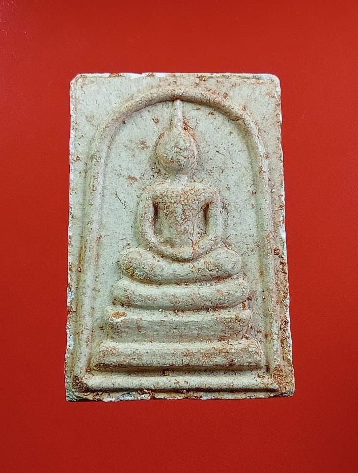 ผ3087 พระสมเด็จ หลังรูปเหมือน หลวงพ่อสุนทร วัดหนองสะเดา จ.สระบุรี