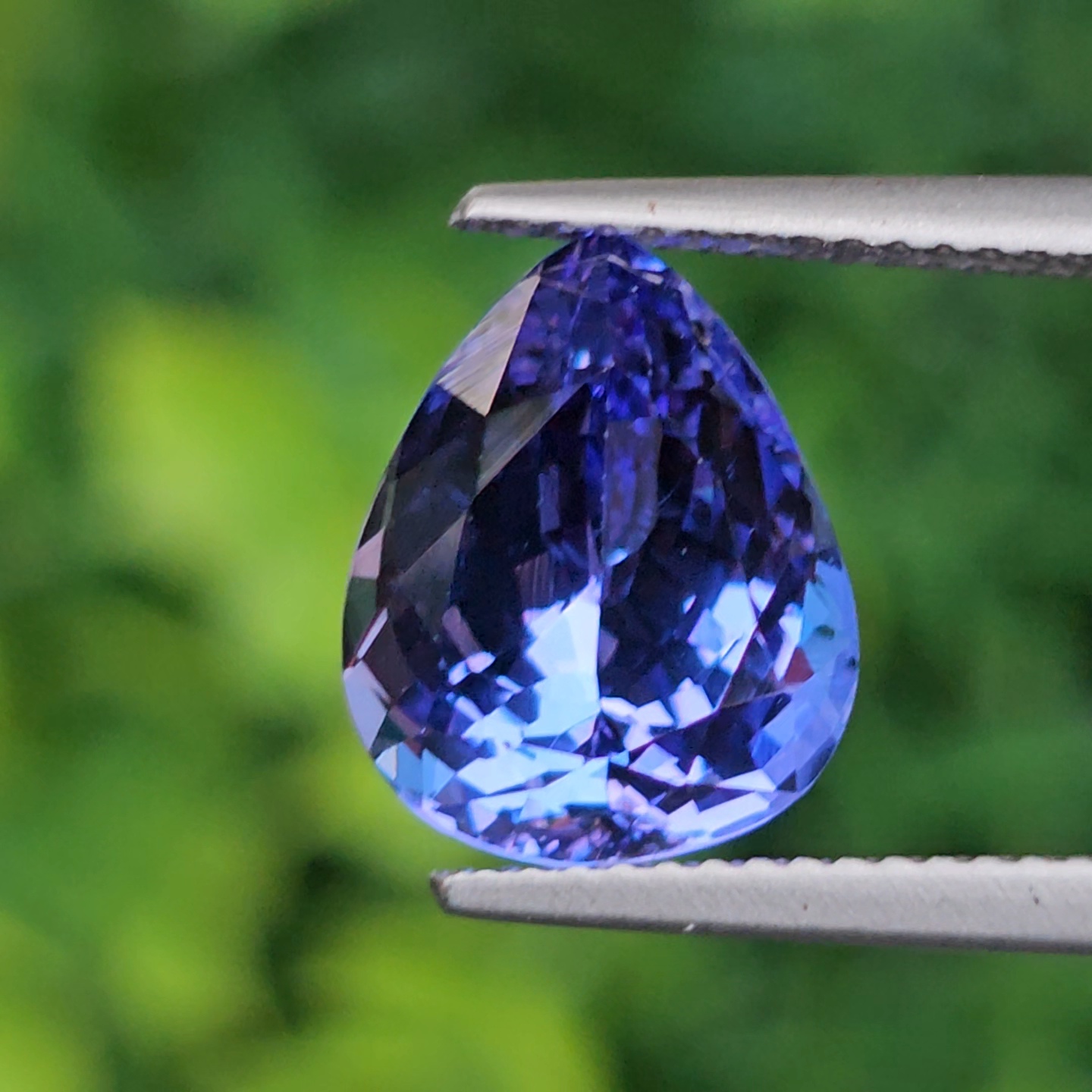 พลอย แทนซาไนท์ Tanzanite 5.30 กะรัต (Cts) พร้อมใบเซอร์ พลอยแท้อัญมณีมงคล ประจําวันเกิด เครื่องประดับพลอย