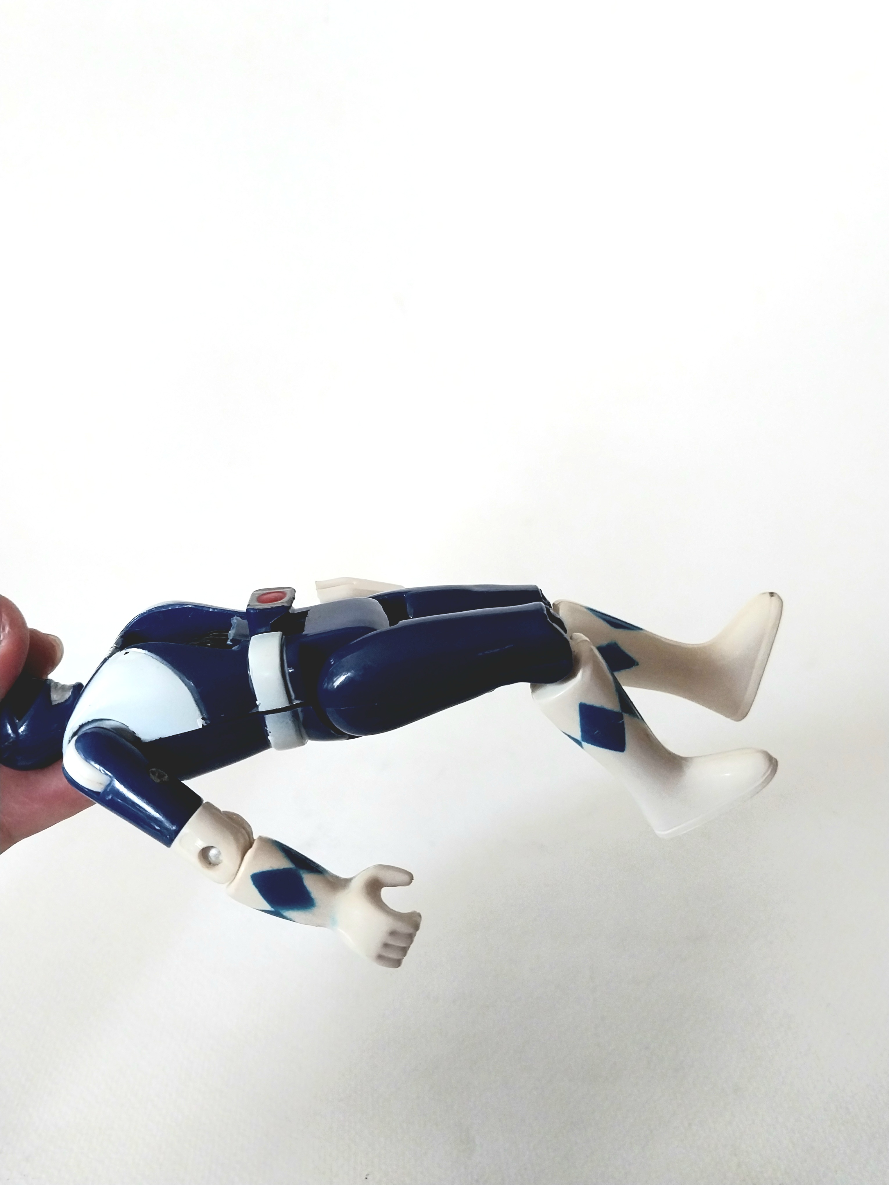 มีหลายภาพ, ของมีตามภาพ กดเข็มขัดไม่เด้ง ต้องพับเอง ,ตุ๊กตาแปลงร่าง บลูเรนเจอร์ จากขบวนการ์ เเพาเวอร์เรนเจอร์ ขนาดตามรูป แปลงร่างได้