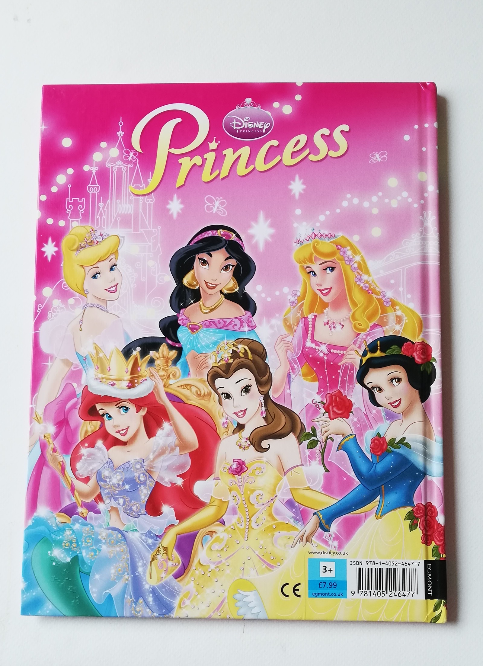 มีหลายภาพ,หนังสือภาพสวย เล่มใหญ่ ปกแข็ง นิทานและเกมส์ เจ้าหญิงดิสนีย์ ภาษาอังกฤษ Disney Princess Annual 2010 :- สโนไวท์ ออโรร่า ซินเดอเรลล่า แอเรียล แบลล์ และ จัสมิน จาก อลาดิน