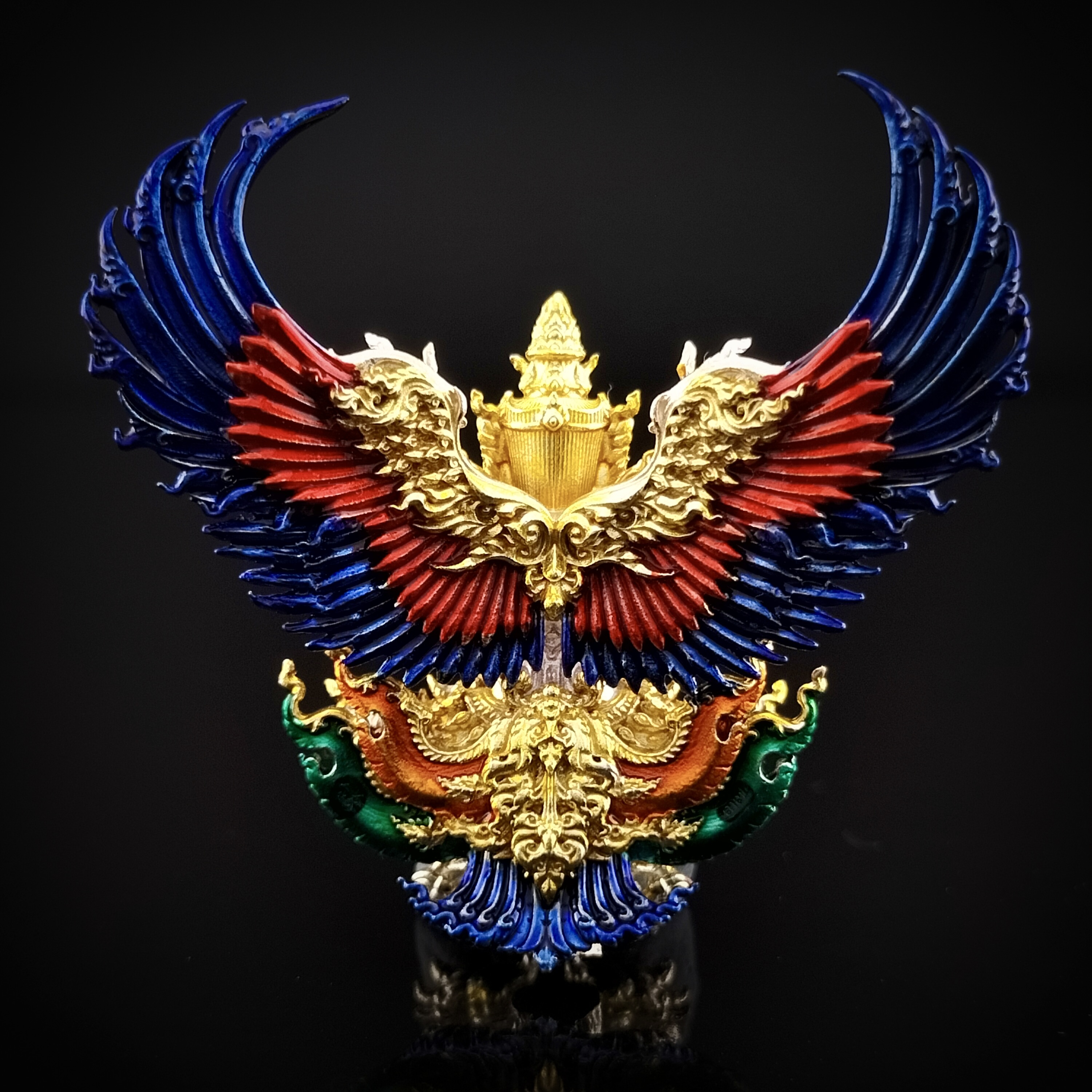 พญาครุฑทรงฤทธิ์ ๔ กร ๑๐๐ ปี ประทานพร รุ่น มหาอำนาจ๒ #หลวงพ่อพัฒน์