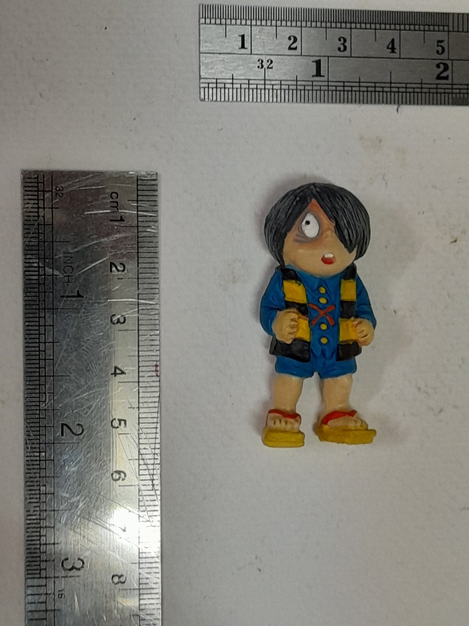 ฟิกเกอร์ยางตันขนาดเล็ก อสูรน้อย คิทาโร่ ขนาดตามรูป ไม่มีฐาน ของมีตามรูป