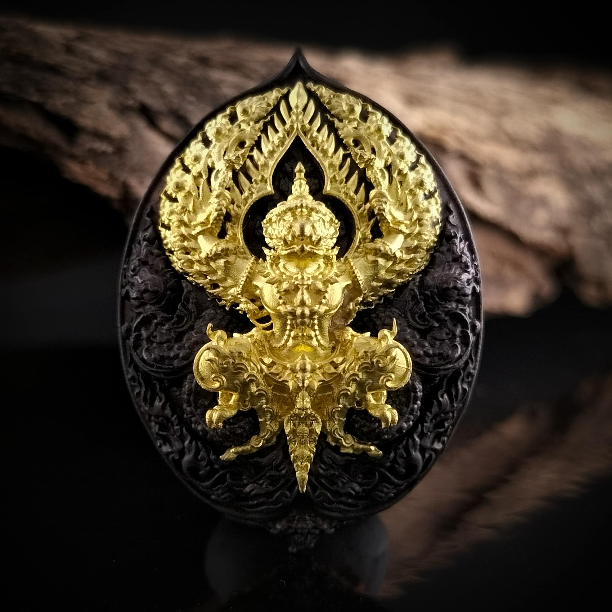 พระพิฆเณศหลังพญาครุฑ รุ่น จิตสมปรารถนา