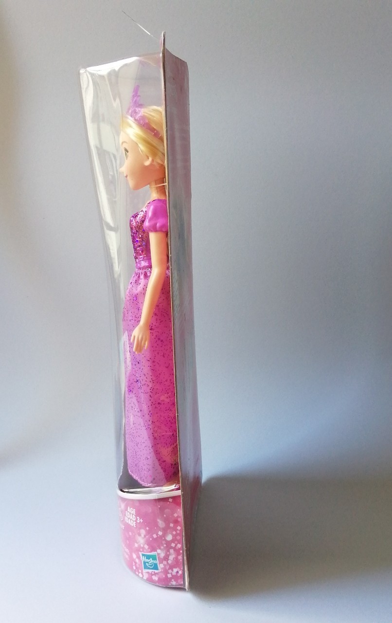 ตุ๊กตาเจ้าหญิงราพันเซล**กล่องมีรอยบ้าง ราปุนเซล ดิสนีย์ปริ๊นเซส Rapunzel, Disney Princess, งาน ฮาสโบร, Hasbro จาก คอเล็กชั่น Disney Princess Royal Shimmer