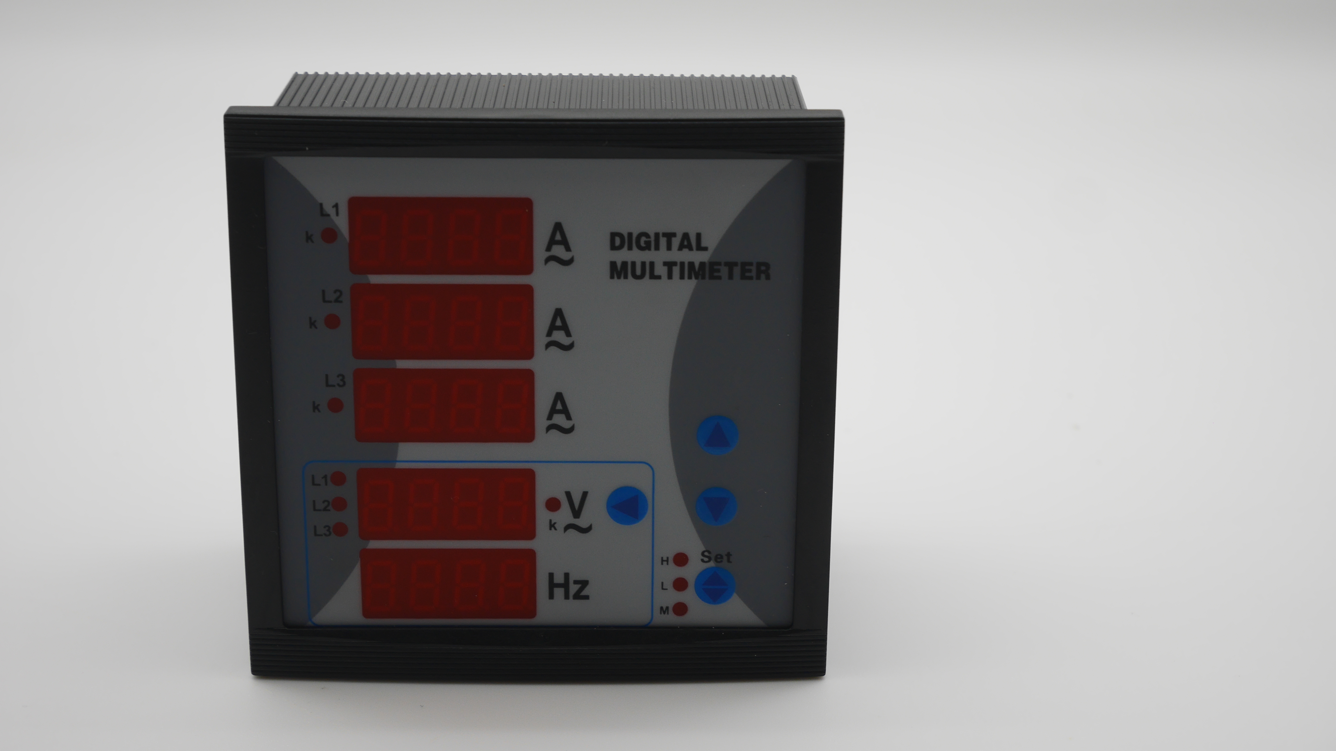 380Vac 3 เฟส มัลติโวลต์มิเตอร์ดิจิตอล (96x96)