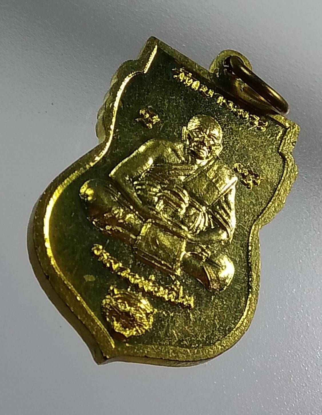 A1335 เหรียญเสมาหลวงปู่ทวด หลัง หลวงพ่อเปิ่น วัดบางพระ