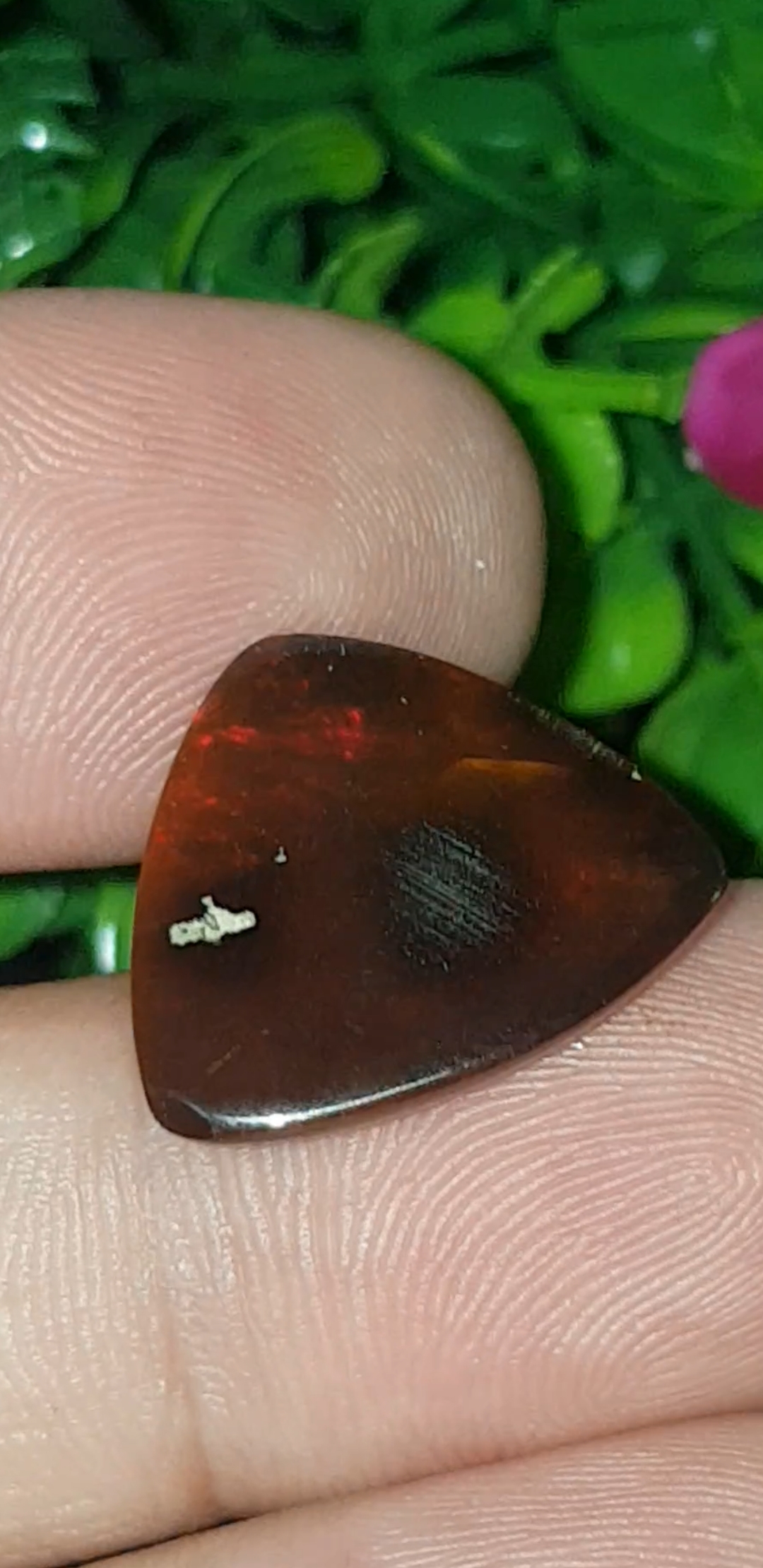 พลอย โอปอล Opal 8.14 กะรัต (Cts.) พลอยแท้ อัญมณีมงคลประจําวันเกิด เครื่องประดับพลอย