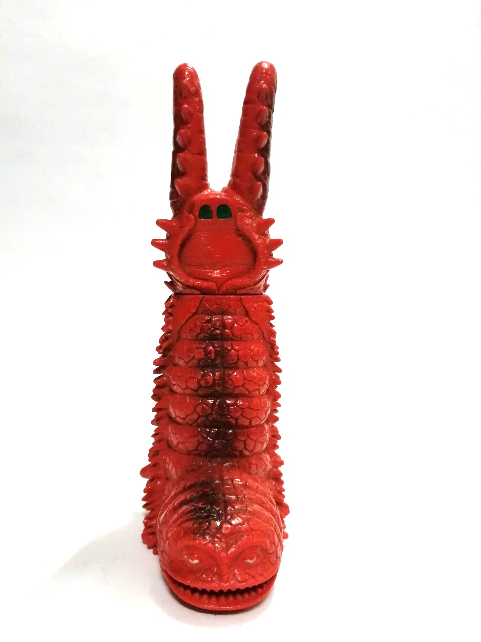 ซอฟ7นิ้ว สัตว์ประหลาด ทวินเทล จากอุลตร้าแมนแจ๊ค ขนาดประมาณ 8 นิ้ว สภาพดี งาน japan 1989 Soft Monster Twin Tail from Ultraman Jack