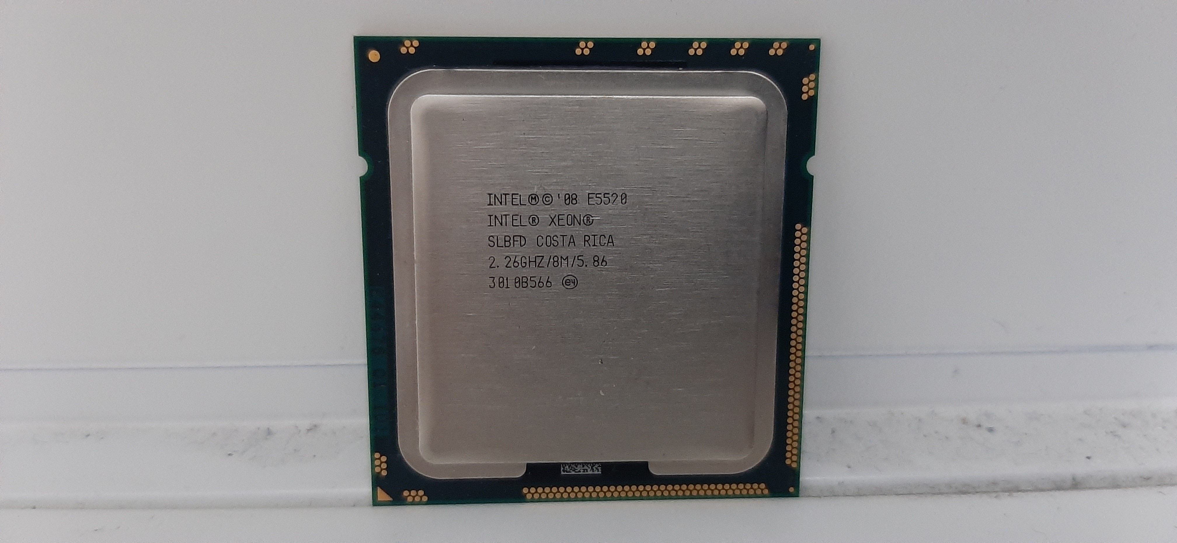 ซีพียู อะไหล่มือสอง Intel Xeon E5520 LGA1366 2.3 GHz (4Cores8Threads) ประกันร้าน