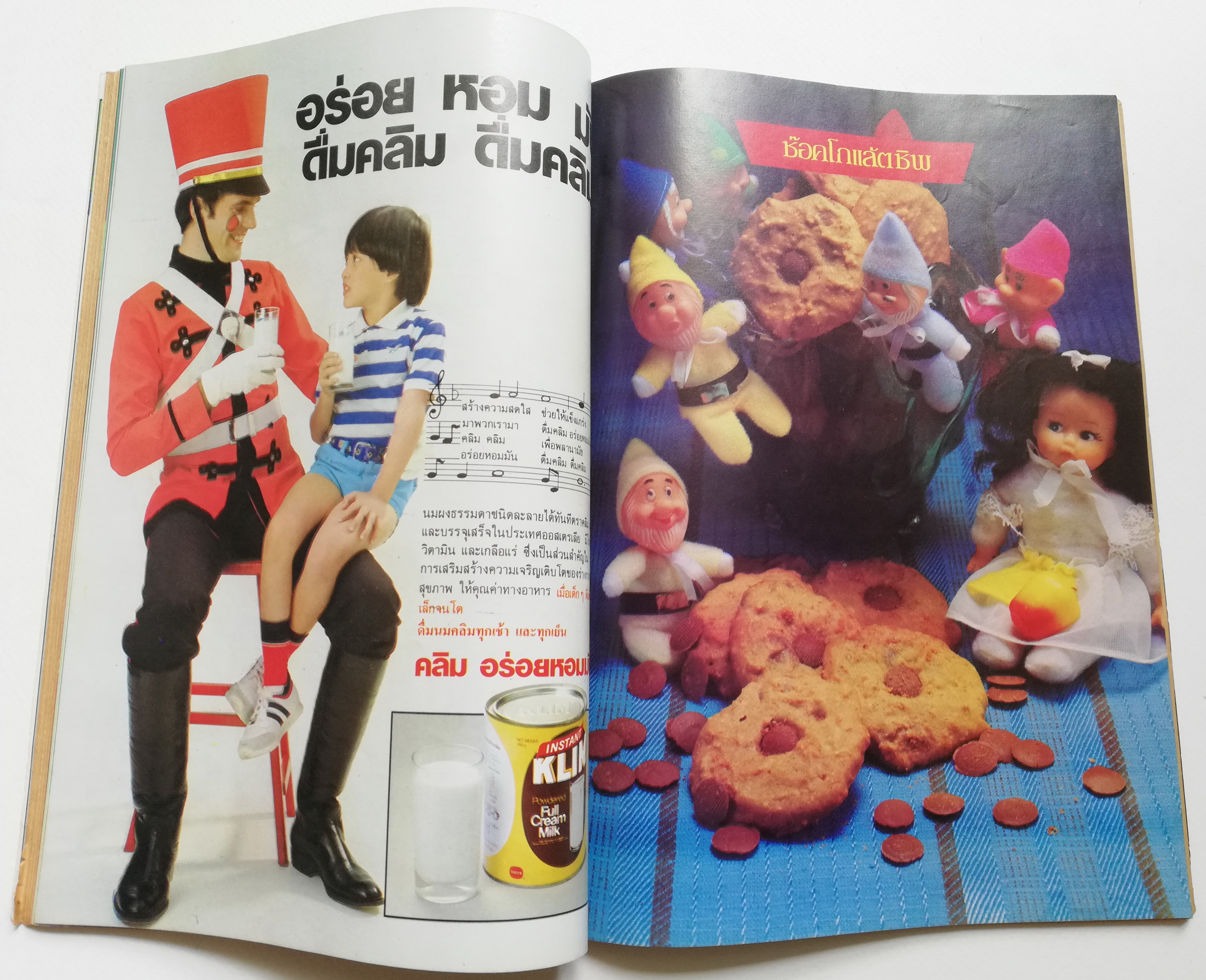 นิตยสารเก่าปี 2526 "แม่บ้าน ปีที่7 เล่มที่ 127 ปักษ์หลัง พฤษภาคม 2526 " -แกงเป็ดสดกับเกาลัด,เนื้อปักโขม -ปลาหน้าเห็ด,ขนมบั้วตุ่ม,คุกกี้ไก่ -ความสุขที่คุณเริ่มต้นได้จากในครัว