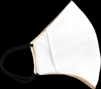 หน้ากากผ้า ลายยักษ์ตรีเศียร