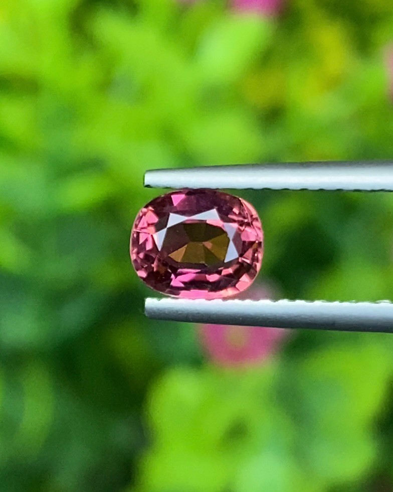 พลอย ทัวร์มารีน (Tourmaline) 0.80 กะรัต (Cts.) อัญมณีมงคลประจําวันเกิด เครื่องประดับพลอย