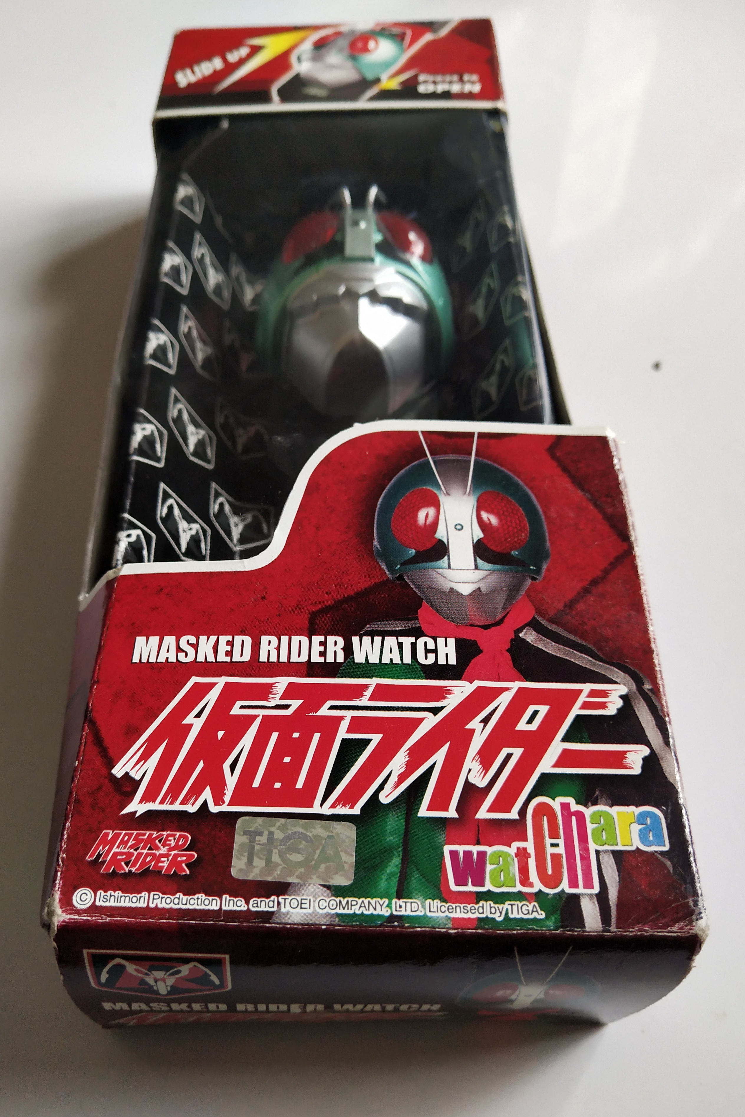 ของสะสม นาฬิกาไอ้มดแดง1 Masked Rider Collection watch, masked rider 1 สำหรับสะสมเท่านั้น*** ในกล่องไม่เช็คแบตเตอรี่-สภาพกล่องดีและชำรุดคละ พร้อมของแถมในกล่อง