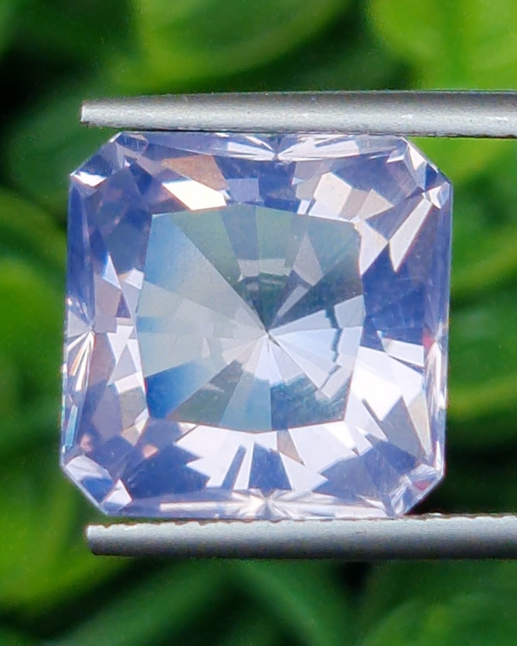 พลอย ลาเวนเดอร์ ควอตซ์ Lavender Quartz 9.355 กะรัต (Cts.) พลอยแท้ อัญมณีมงคลประจําวันเกิด เครื่องประดับพลอย