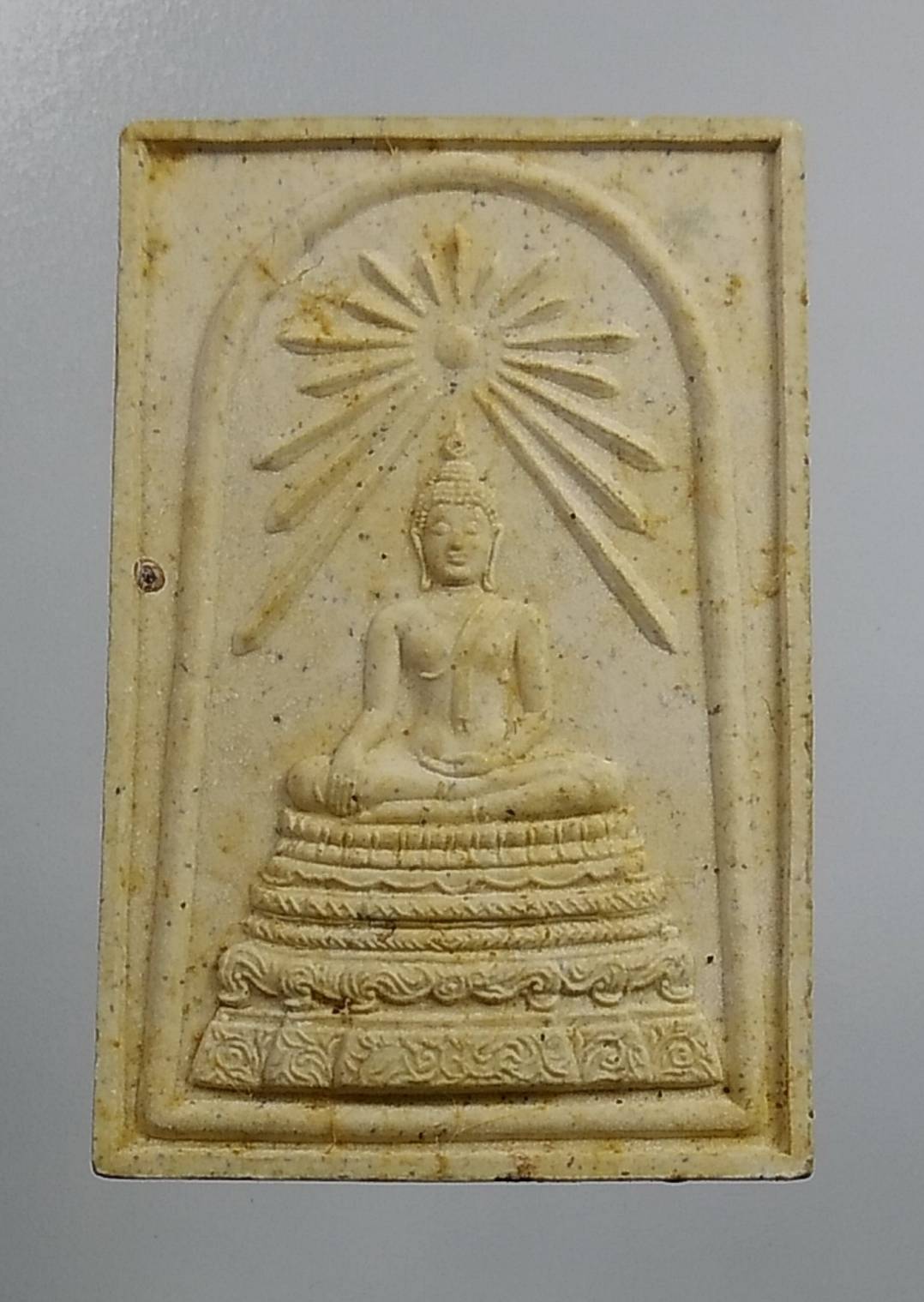 ผ234 สมเด็จพระศาสดา หลังตราชั่ง รุ่นทรงพรต วัดบวร