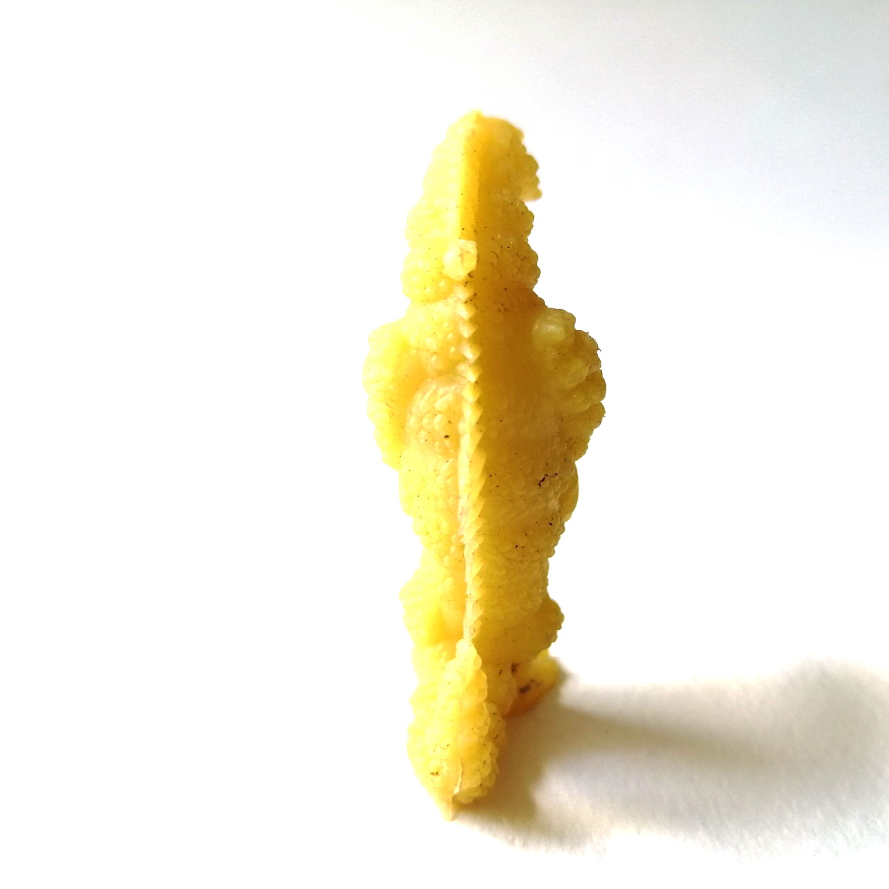 ตุ๊กตุ่นแอ๊นท์ถุงถั่ว สัตว์ประหลาด ขนาด 2.5 นิ้ว สีเหลือง งานเก่าหายาก สภาพดี