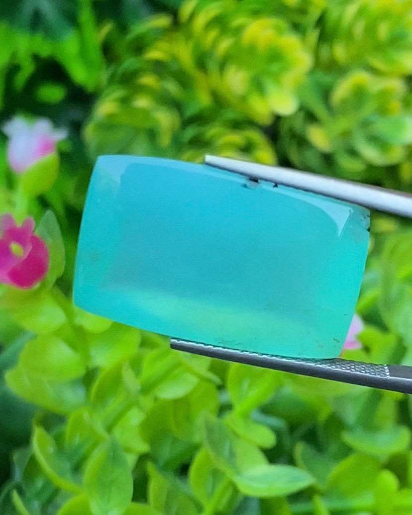 พลอย โอปอลเปรู Peruvian Opal 25.09 กะรัต (Cts.) พร้อมใบเซอร์ พลอยแท้ อัญมณีมงคลประจําวันเกิด เครื่องประดับพลอย