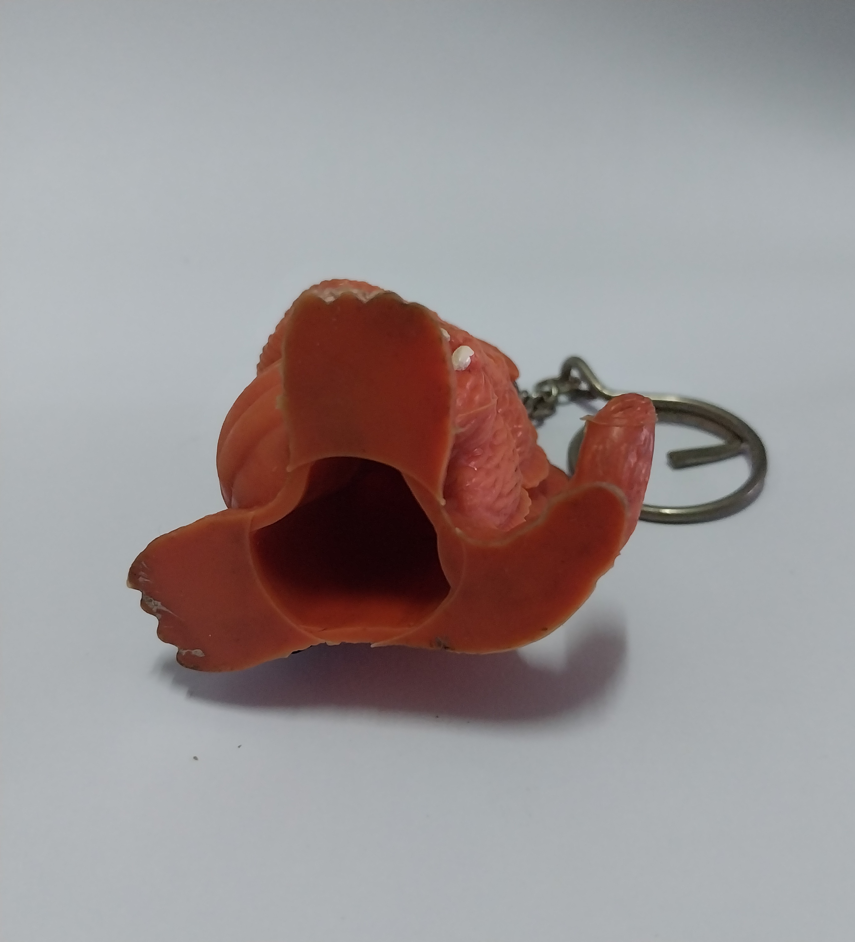 มีหลายภาพ,ฟิกเกอร์งานไทย ยางตัน ก๊อดจิ รุ่นสีส้ม**มีตำหนิ ตามภาพ ของแถมพรีเมี่ยม จากปั๊มน้ำมัน เก่าเก็บ มือสองสภาพดี หายาก สำเนา