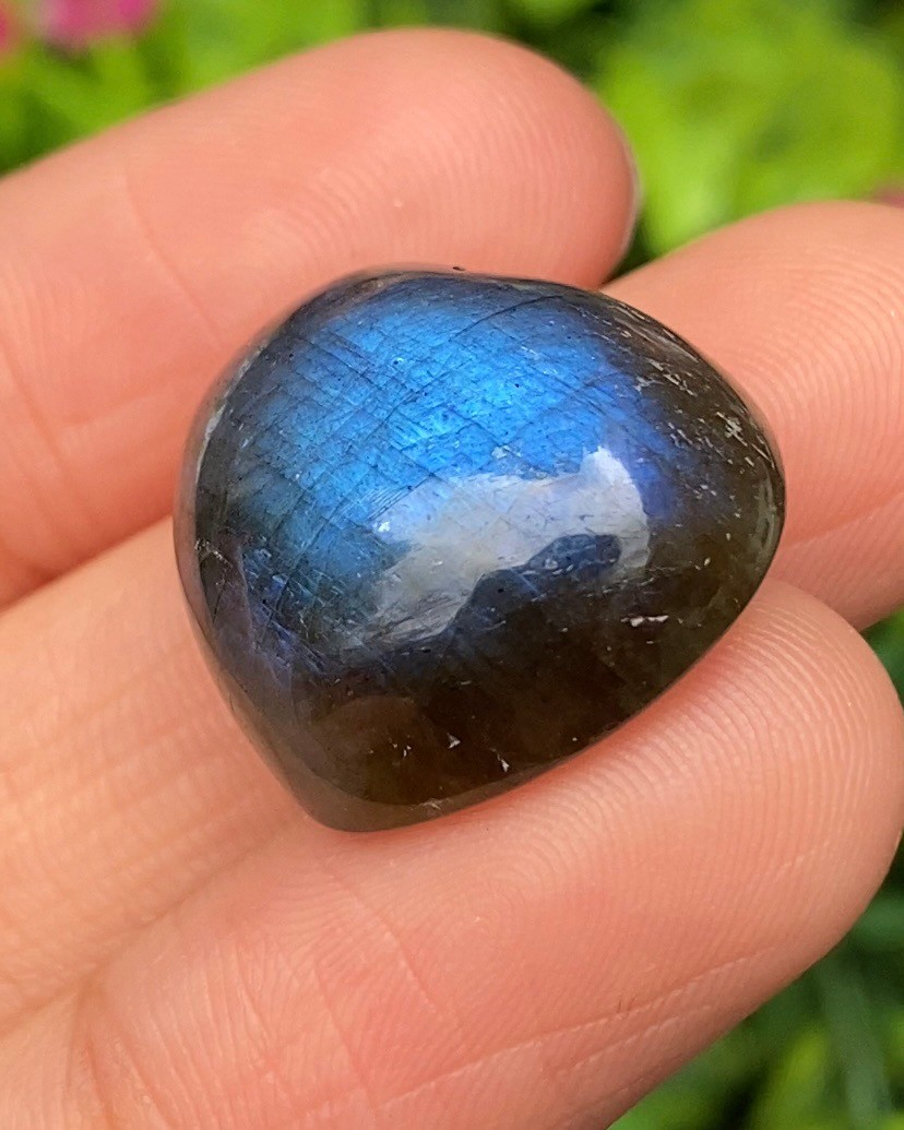 พลอย ลาบราดอไรต์ (Labradorite) 29.09 กะรัต (Cts.) พลอยแท้ อัญมณีมงคลประจําวันเกิด เครื่องประดับพลอย