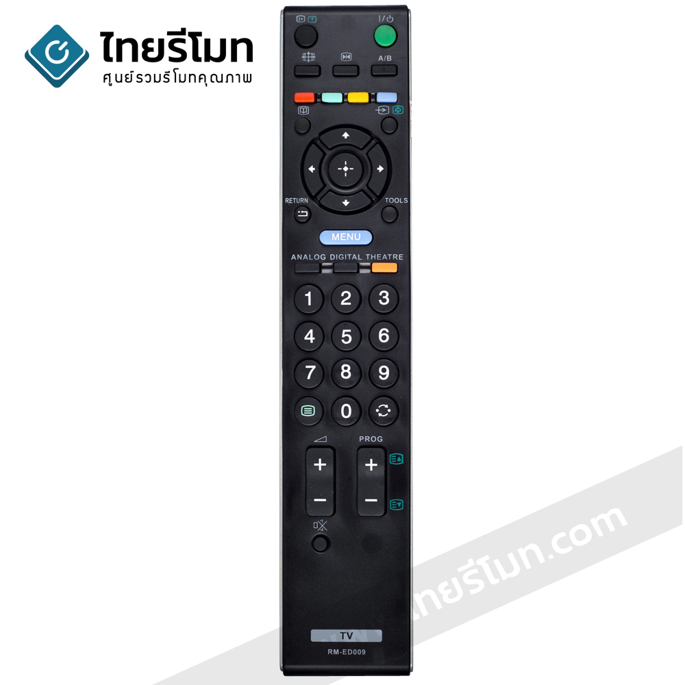 รีโมททีวี Sony รุ่นED009 (มีปุ่มMENU)
