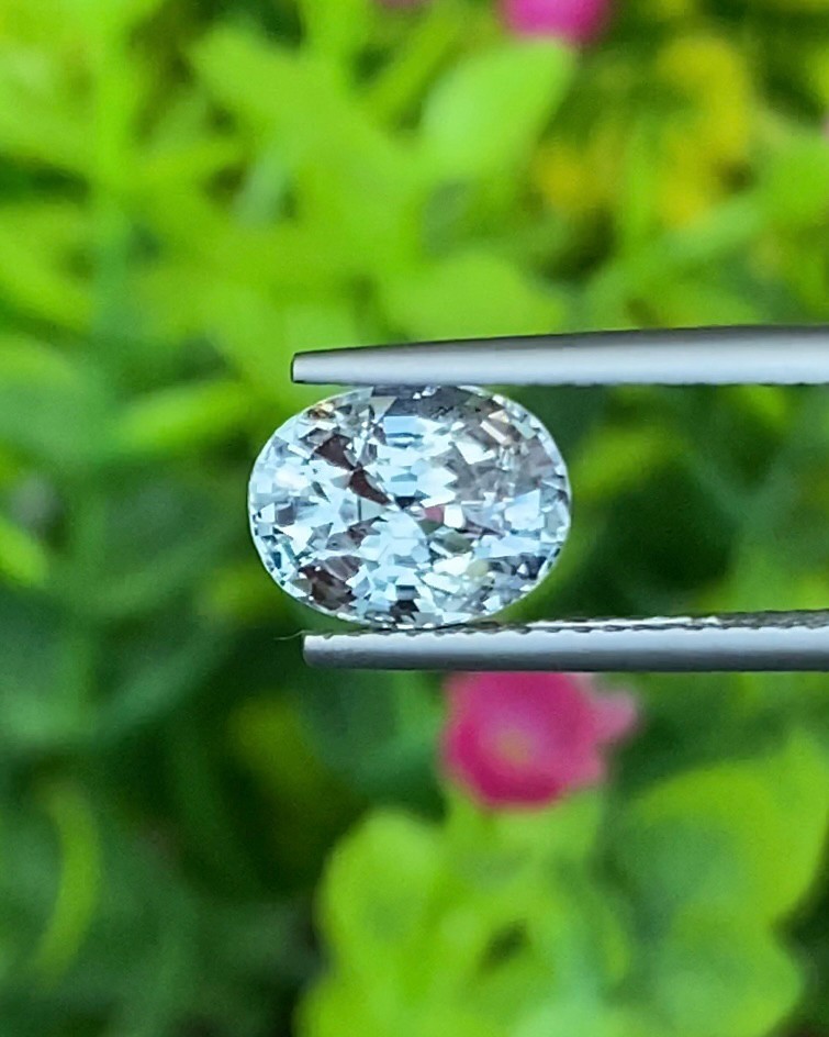 พลอย คัลเลอร์เชนจ์ แซฟไฟร์ Color Change Sapphire 2.77 กะรัต (Cts.) ดิบ พร้อมใบเซอร์ พลอยแท้ อัญมณีมงคลประจําวันเกิด เครื่องประดับพลอย