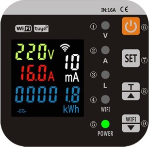 Smart plug Wifi_16ac