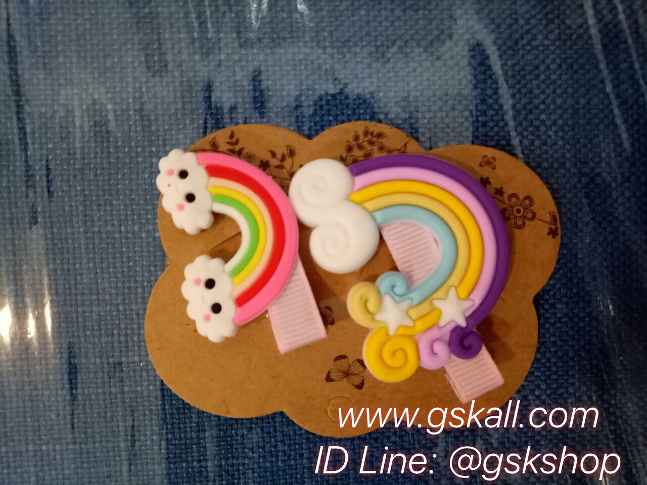 กิ๊บสายรุ้ง GSK SHOP กิ๊ฟช้อบถูกใจ สนใจกดสั่งซื้อเลย