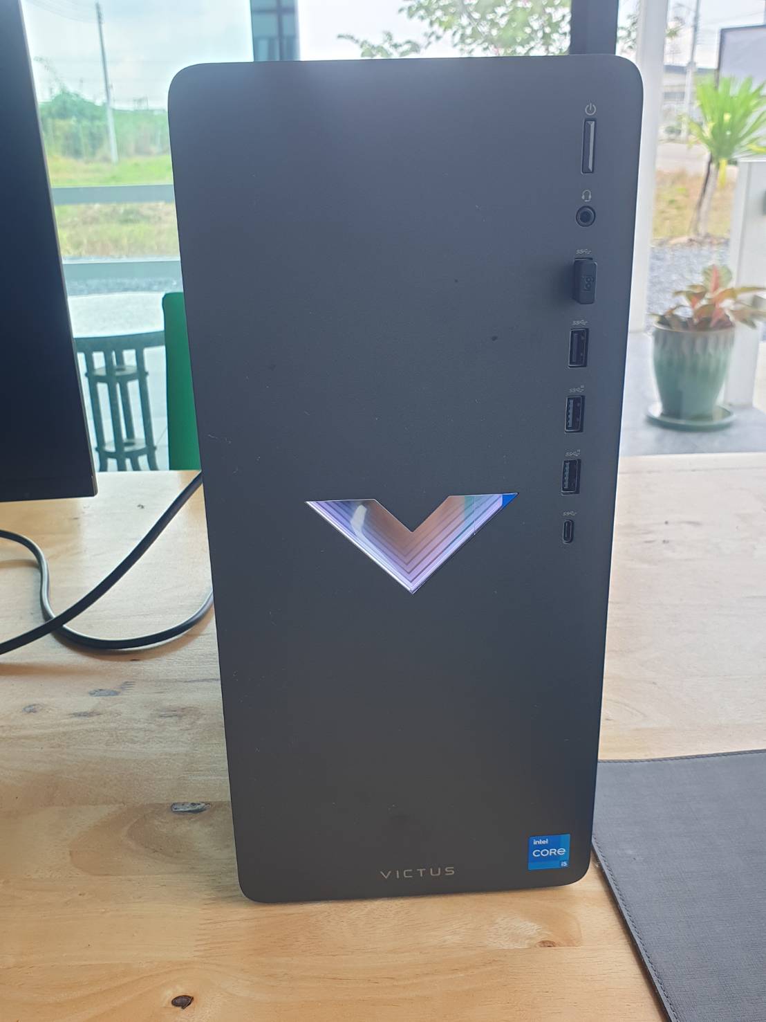 DESKTOP (เดสก์ท็อป) HP VICTUS TG02-2005D / INTEL COER I5-14400F / RTX 4060 / 32GB / 512GB / WIN11 + OFF / รับประกันเหลือ ๆ วินโด้แท้ๆ