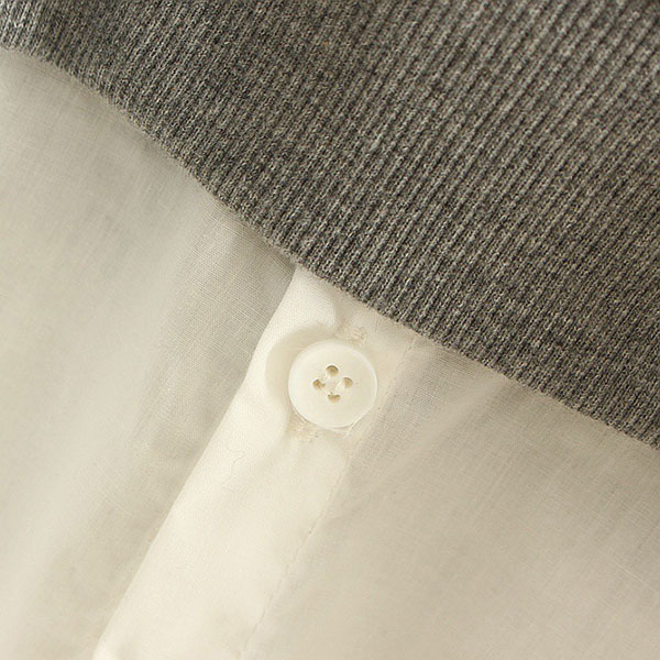 เสื้อสเวตเตอร์กันหนาวปักลายวินเทจ ซับกำมะหยี่เต็มตัว (11760LM)