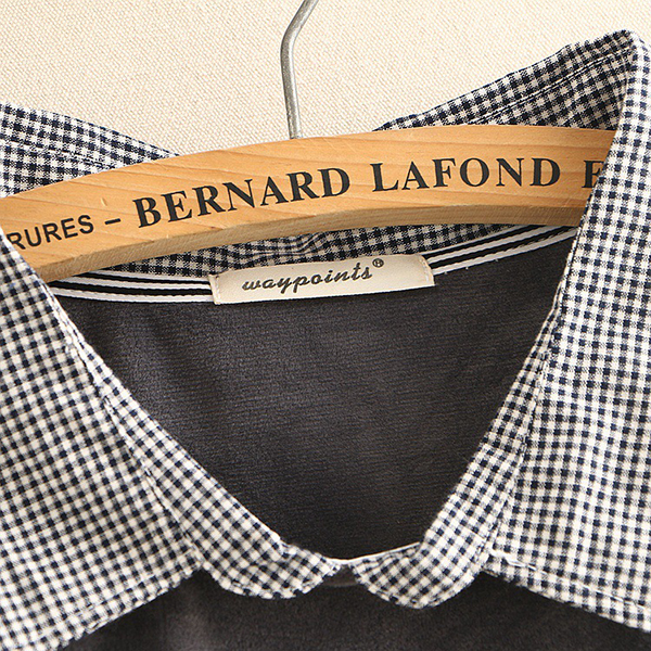 เสื้อสเวตเตอร์กันหนาว ผ้ากำมะหยี่หนาน่มปักลายแมว (12073LM)