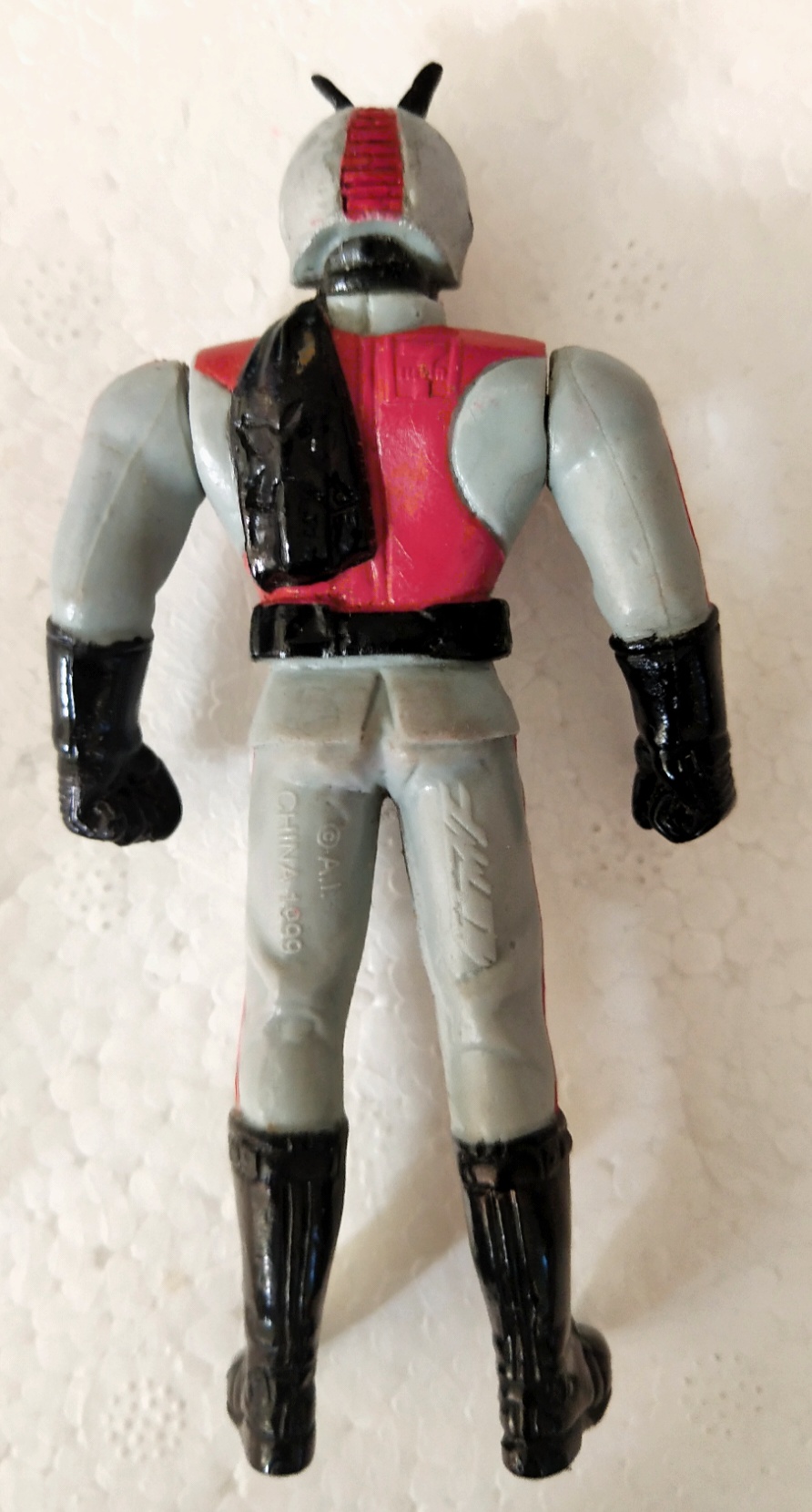 ของสะสมเก่า ฟิกเกอร์ 3.5 นิ้ว ไรเดอร์ เอ๊กซ์ ของพรีเมี่ยม เซเว่นอีเลฟเว่น งานไทย ปี2000 แกะแพคแล้ว