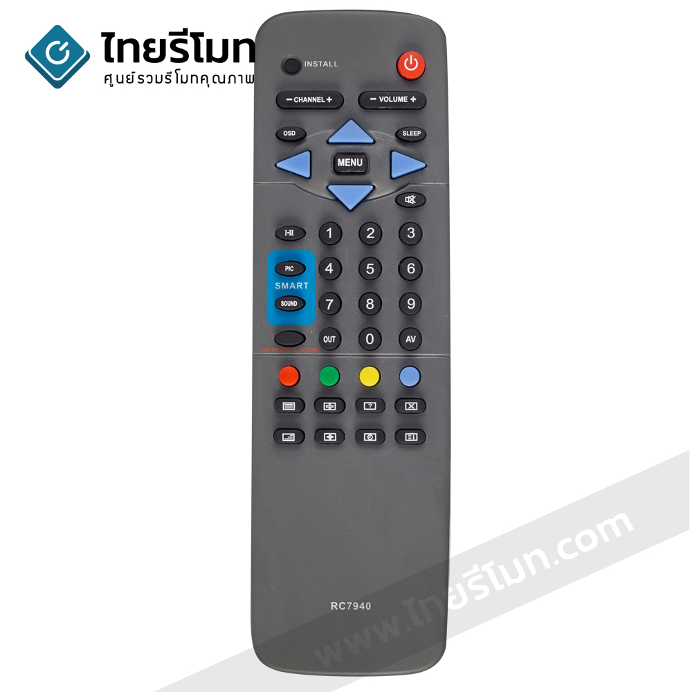 รีโมททีวี Philips รุ่น7940