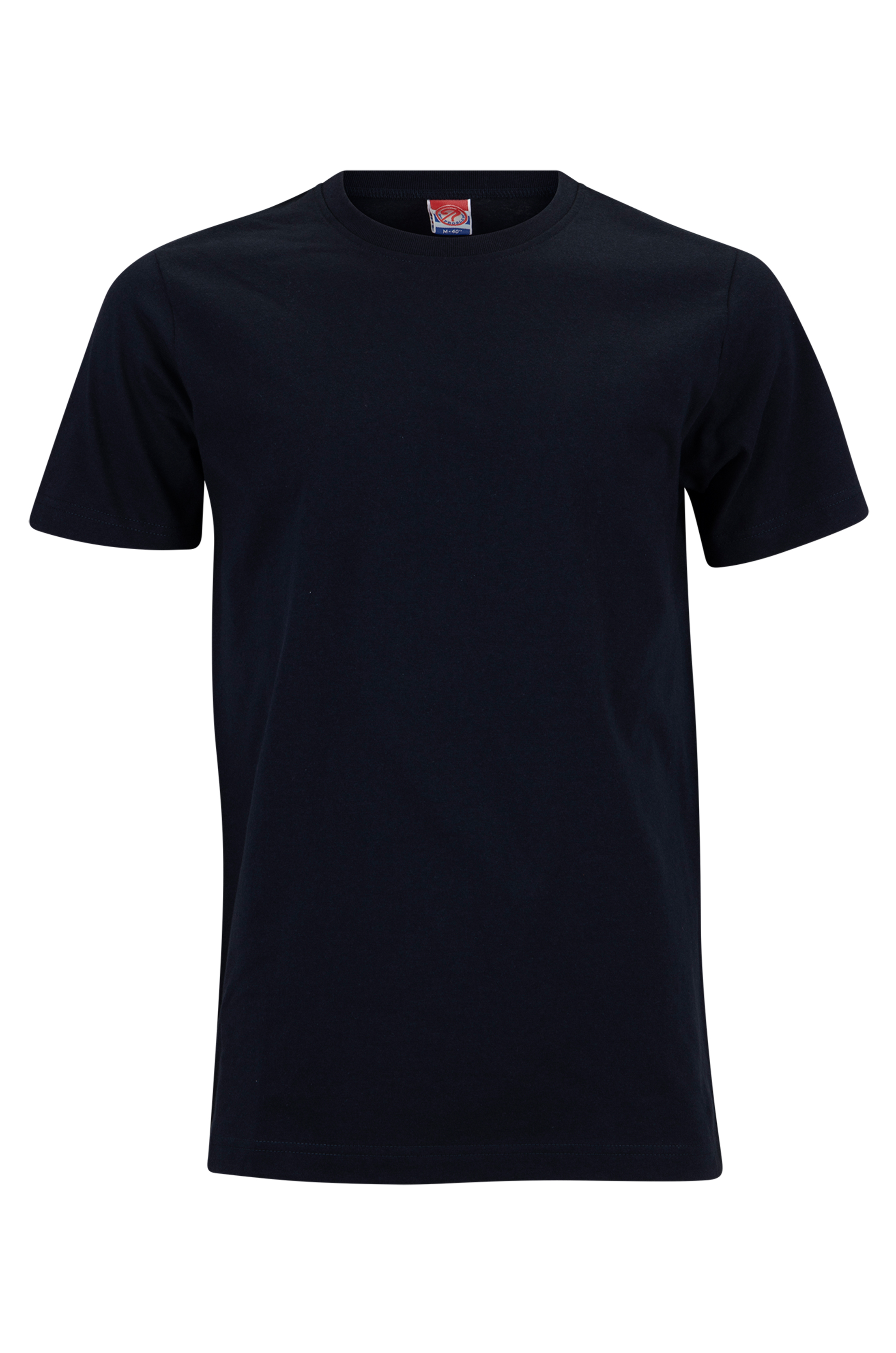 Noproblem Noproblem ยอดขาย No.1 รับประกัน ไม่ย้วย ไม่ยืด ผ้านุ่ม เสื้อยืด สีพื้น เสื้อยืดคอกลม สีกรมเข้ม