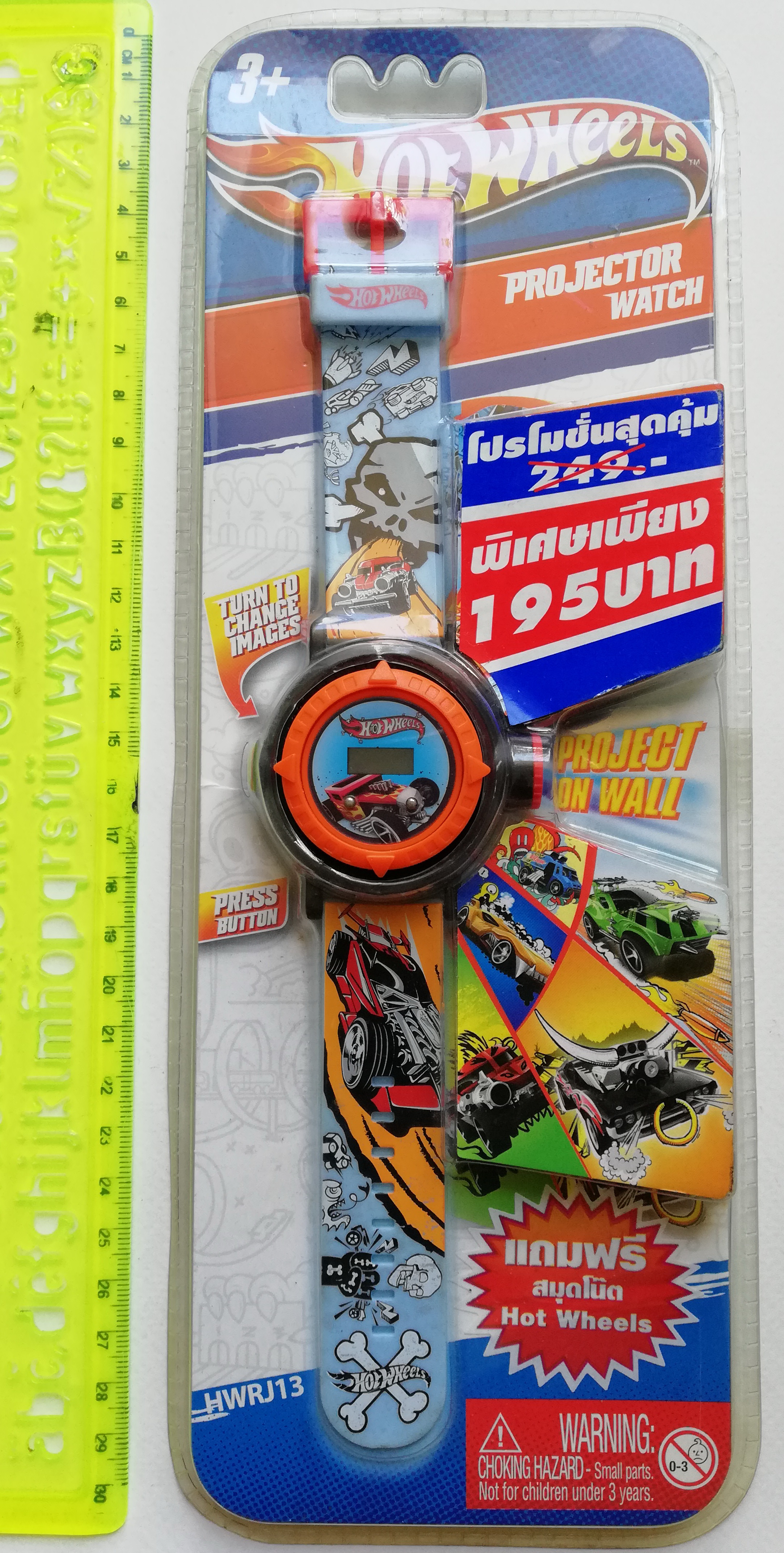 นาฬิกาเก่า Hot Wheels สำหรับสะสมเท่านั้น แกะแพ็คเพื่อลองถ่าน ใช้งานเป็นนาฬิกาไม่ได้ เรือนที่มีไฟติด สามารถใช้เป็นกล้องส่องเป็นภาพรถ Hot Wheels เลื่อนขนาดและภาพได้