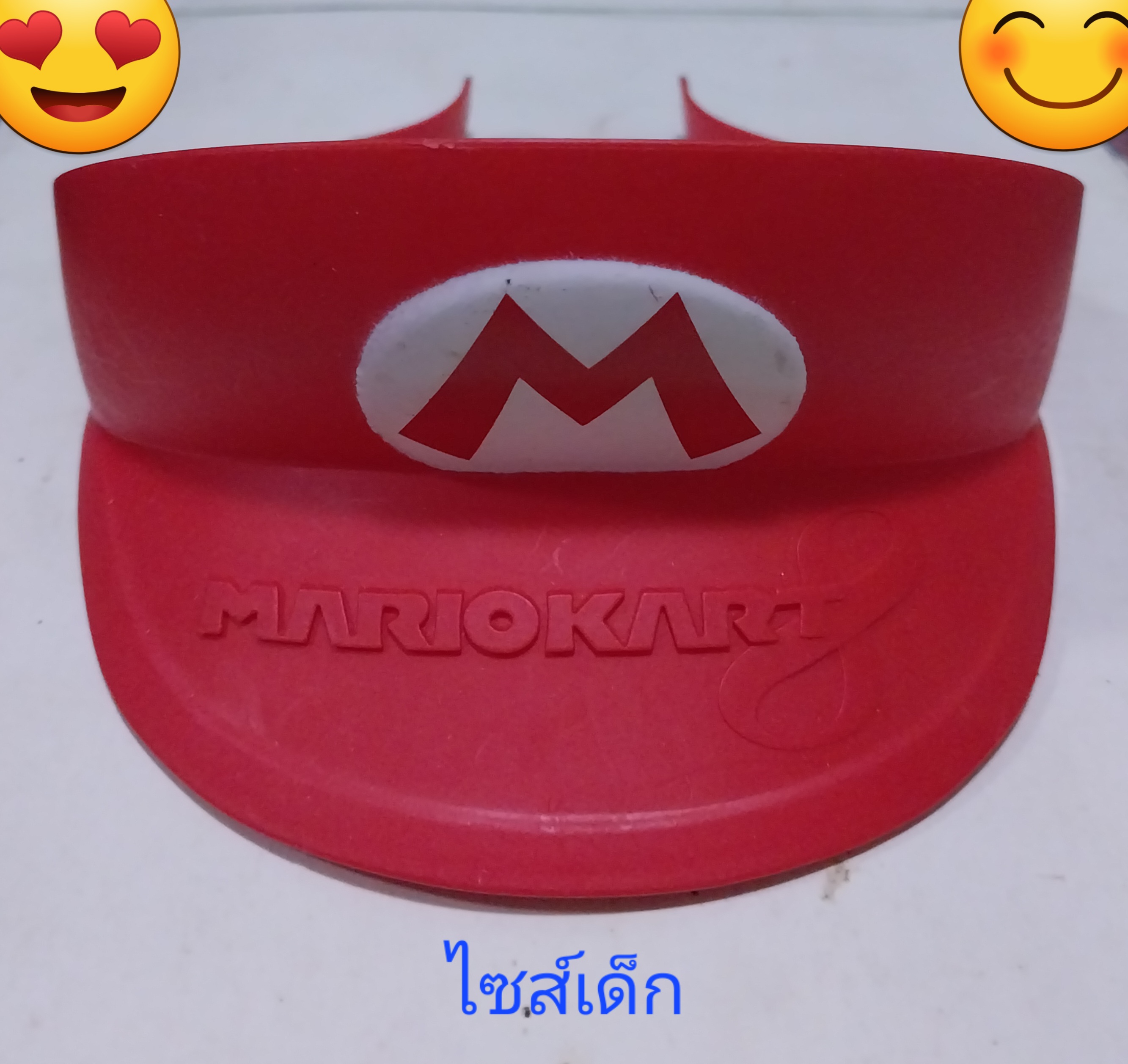 MARIO หมวกมาริโอ้ สีแดง งานแมคโดนัลด์