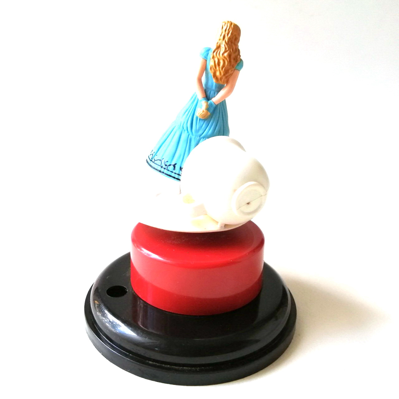 ท๊อปเปอร์เจ้าหญิงดิสนีย์ จากเครือ EGV ชุด อลิซ ในแดนมหัศจรรย์ Alice in Wonder Land สภาพดี *****กลไลกล่องดนตรีชำรุด มีรอยเล็กน้อยบ้าง