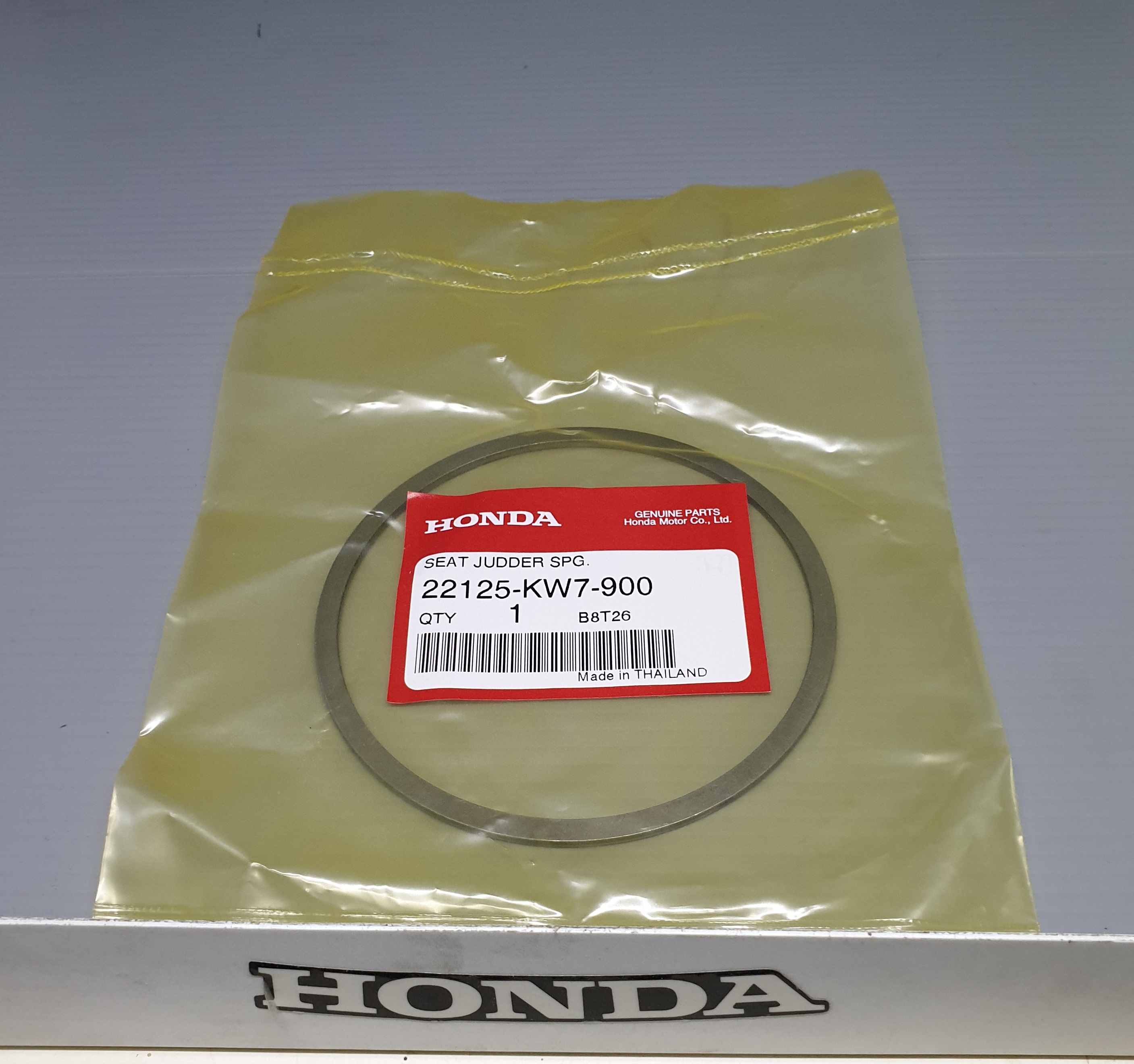 แหวนรองผ้าคลัทช์ตัวบน โนวา-S,RS/เวฟ100Z