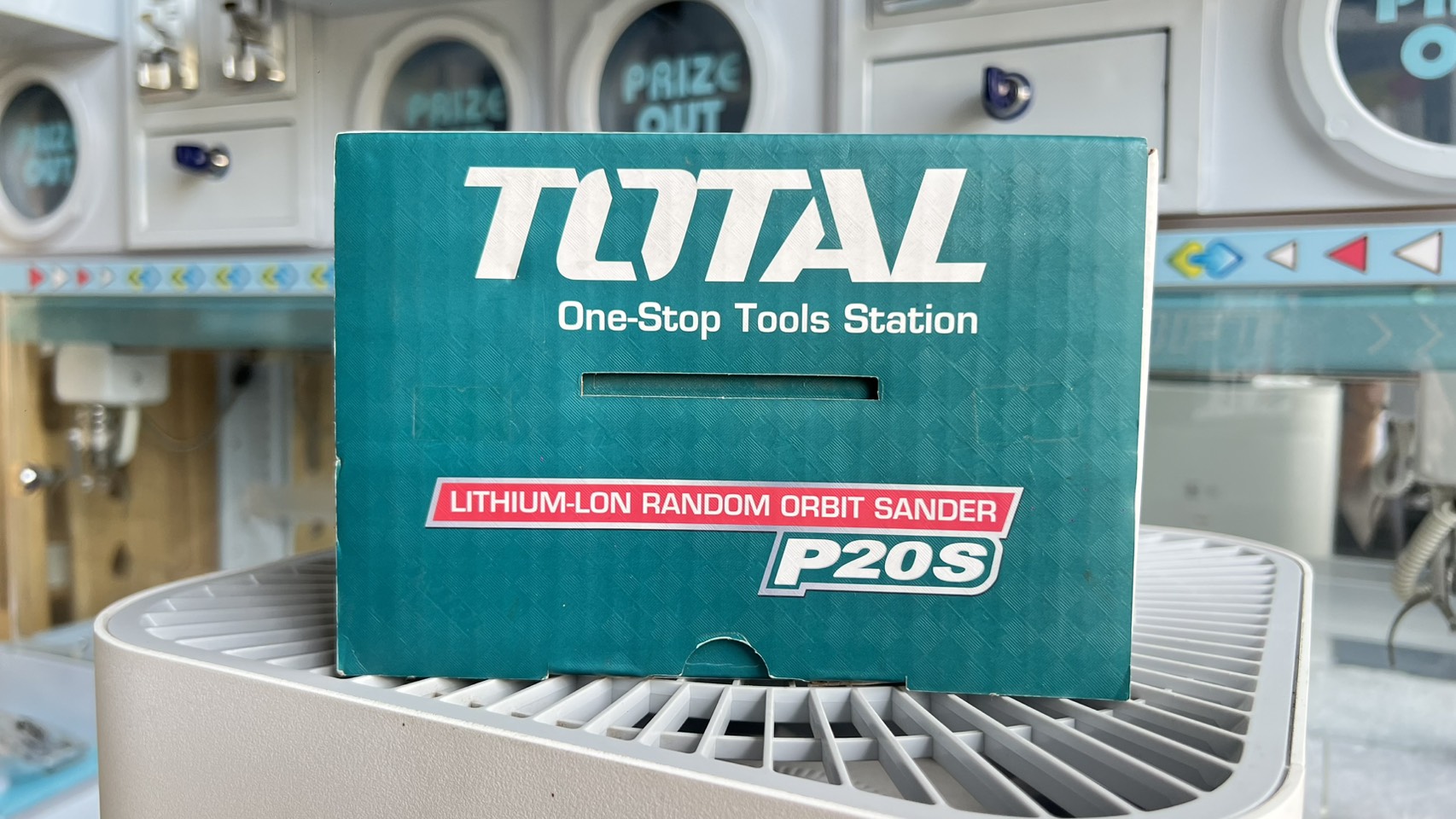 Total เครื่องขัดกระดาษทรายกลมแบตเตอรี่ไร้สาย 20V.(เครื่องเปล่า) รุ่น TROSLI -2001