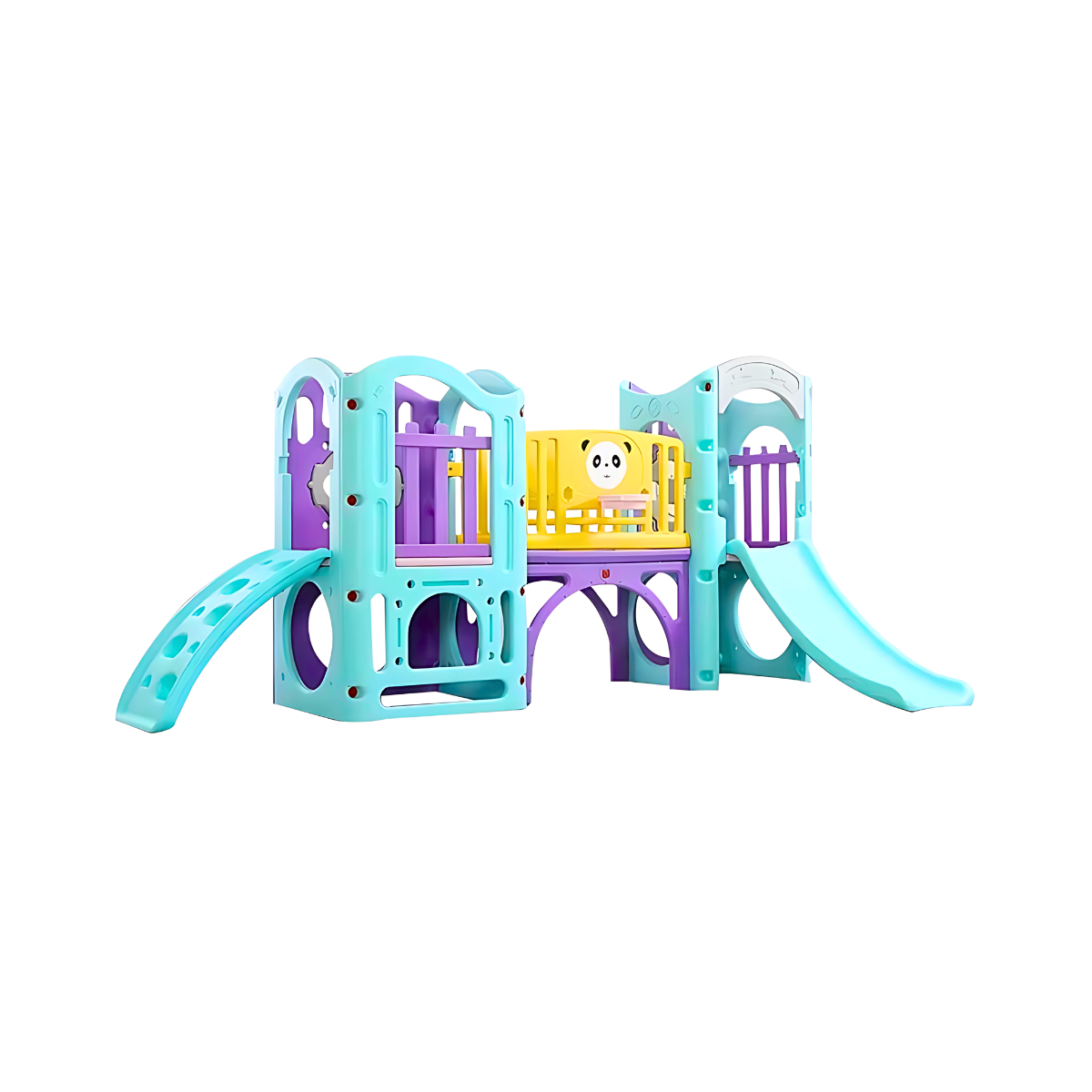 ปีนป่าย กระดานลื่น ปีนป่ายกระดานลื่นสีพาสเทล Slide and Climbing Pastel Color