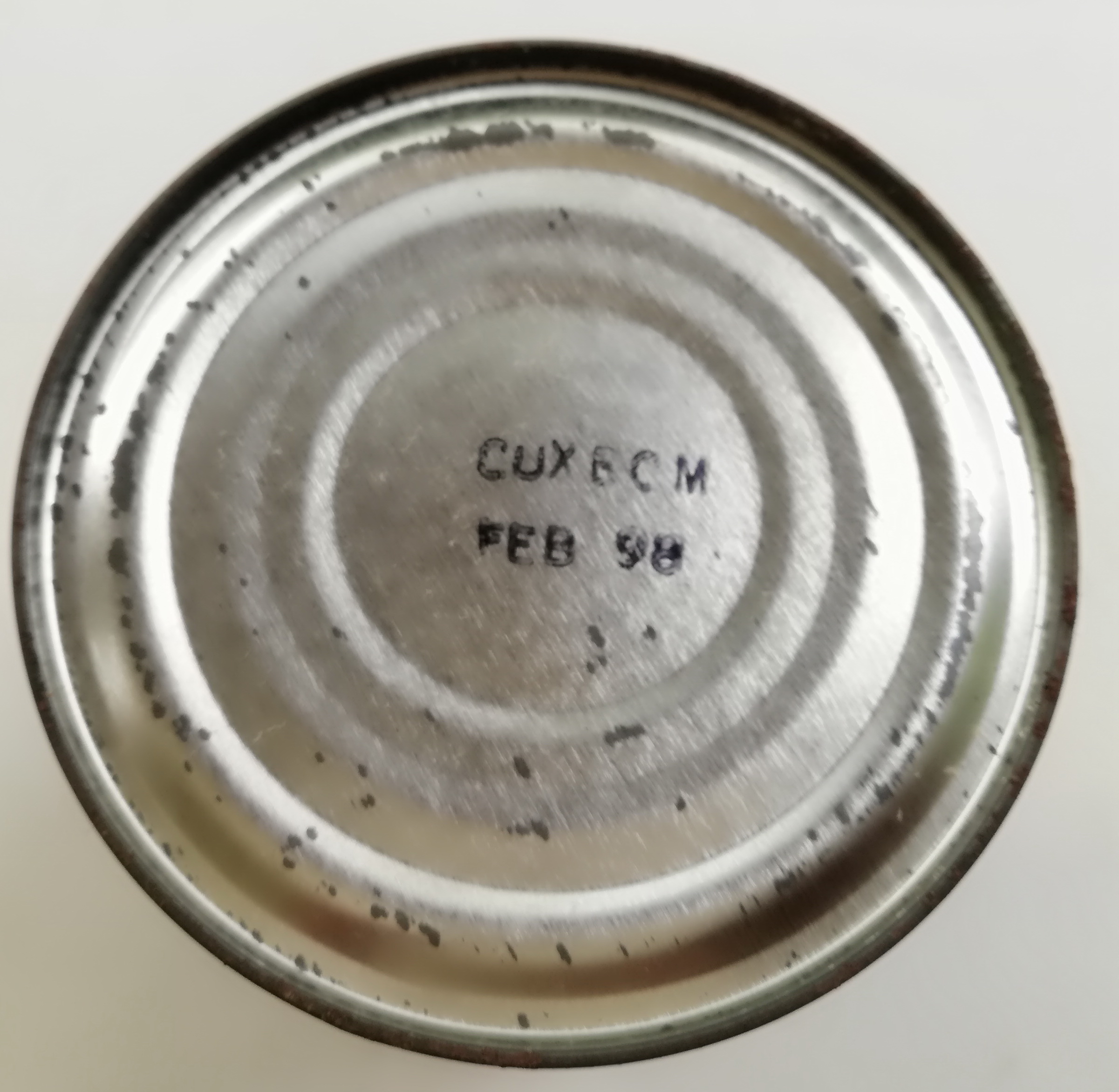 ของสะสม กล่องสังกะสี (กล่องโลหะ) กระป๋องลูกอม ตรา FOX'S glacier fruits,crystal clear sweet ทรงกระบอก เส้นผ่าศุนย์กลางประมาณ 3.5" สูงประมาณ 4.5"