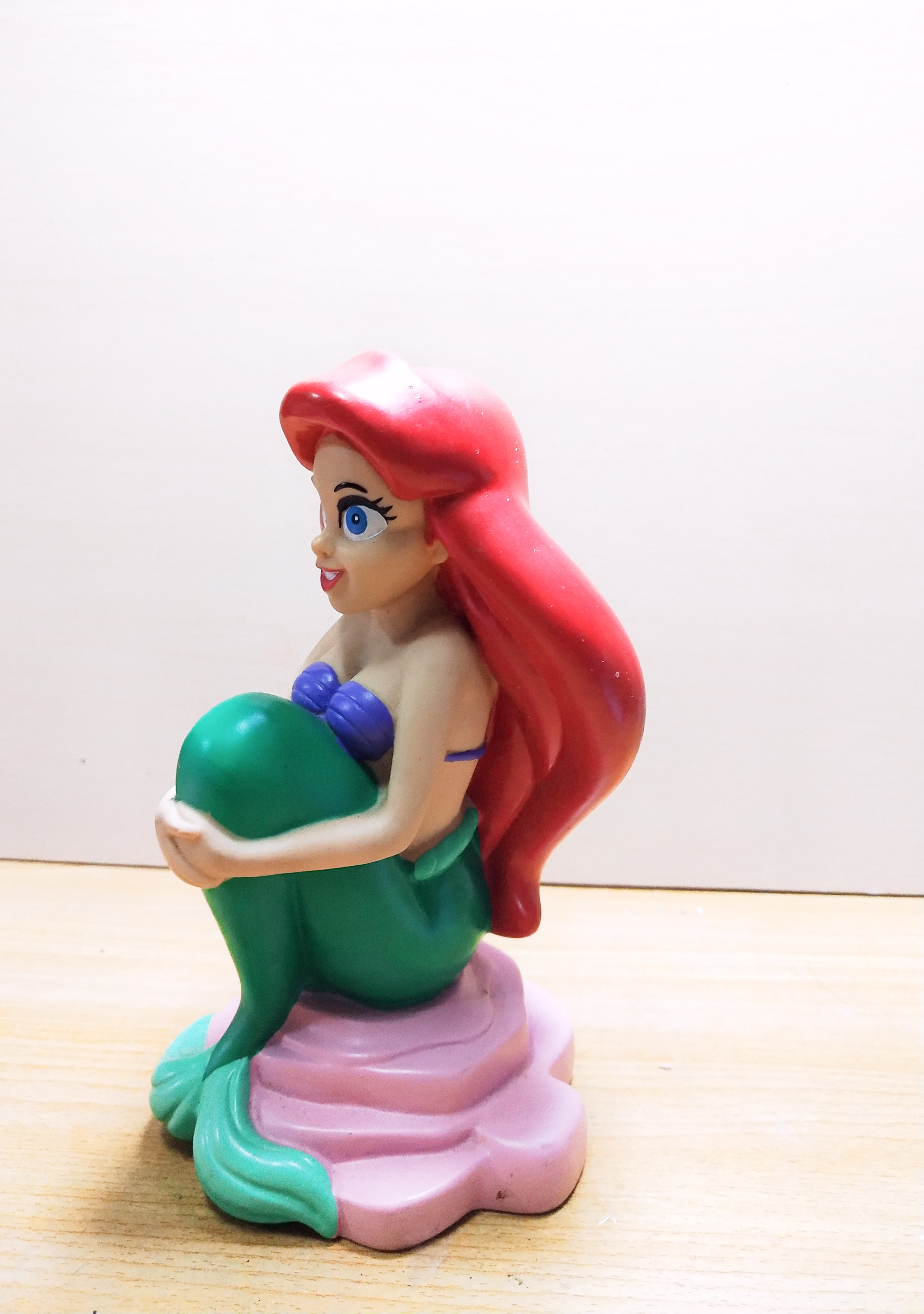 มือ2 สภาพดี ตุ๊กตายางเจ้าหญิงเงือกน้อย แอเรี่ยล ขนาดประมาณ 5" Disney's Ariel, the Little Mermaid