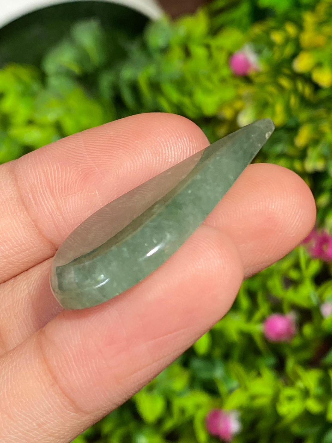 หยกพม่าเจียรนัย (Burmese jade ) 31.19 กะรัต หยกพม่า (jadeite)
