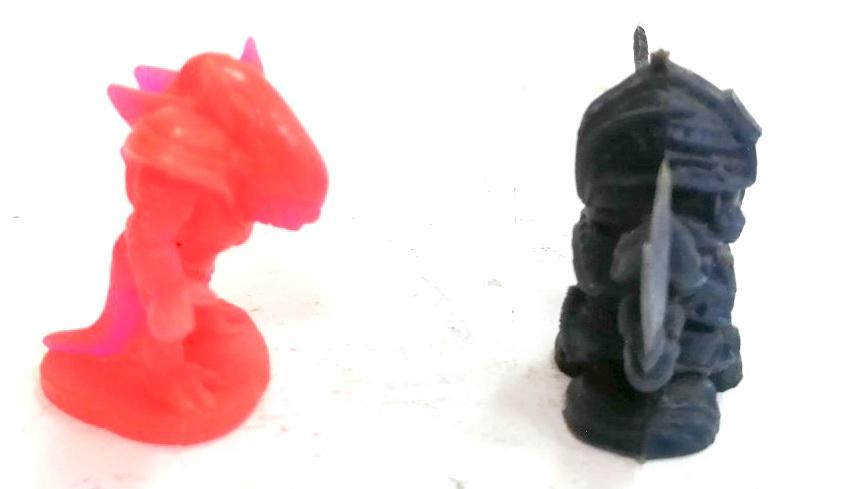 ตุ๊กตาแถมขนม ฟรีซเซอร์ร่าง3 และเทพสมิงไรก้า ขนาด 5 ซม. งานเก่าเก็บสะสม