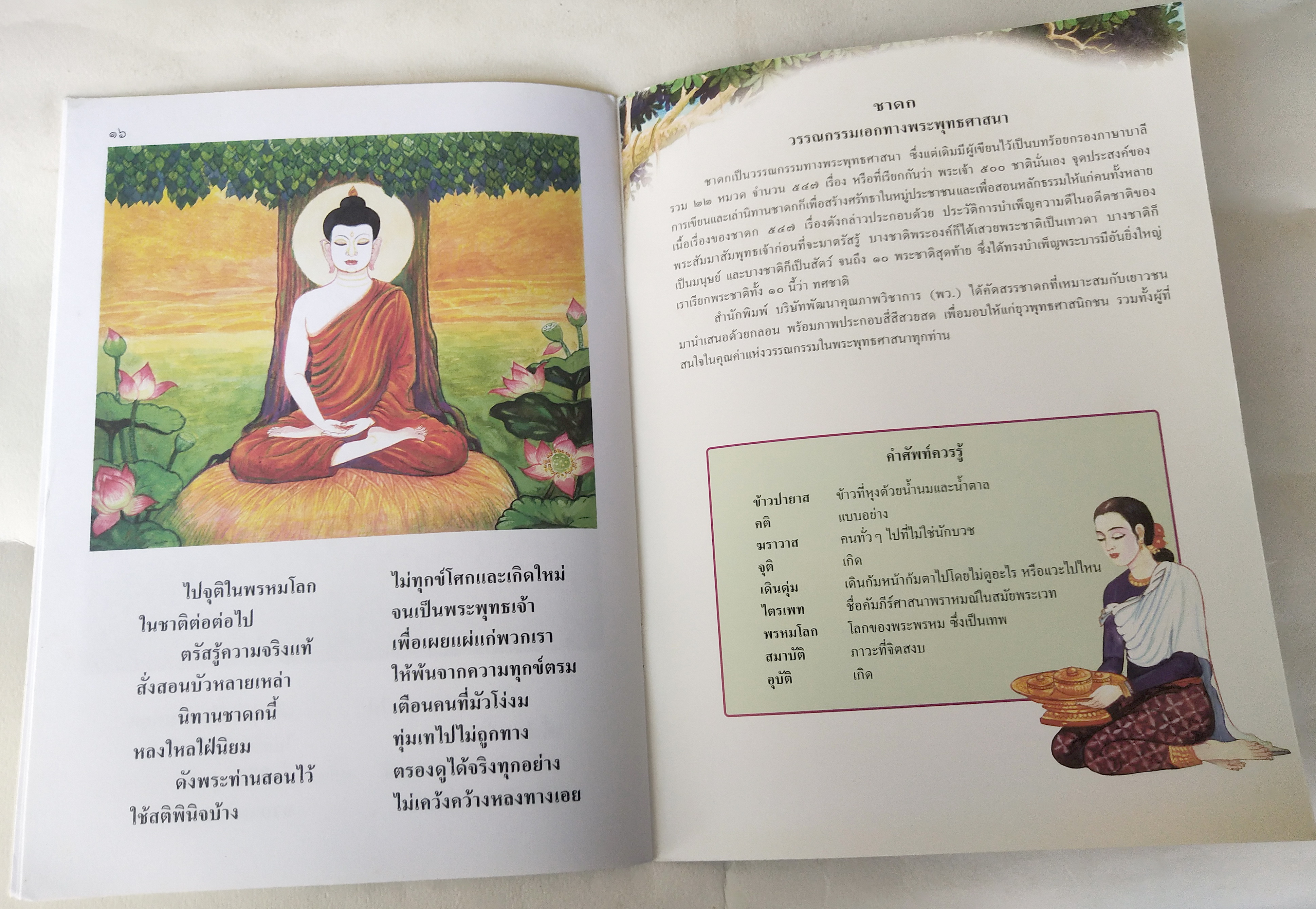 หนังสือภาพสวย มีตำหนิโปรดตรวจสอบทุกภาพ หนังสือภาค ชุด นิทานชาดก เรื่อง บูชาไฟ เขียนเรื่องโดย บุษบง โควินทร์ เขียนภาพโดย สงคราม คงสมฤทธิ์ พิมพ์ครั้งที่ 4 กรกฎาคม 2548
