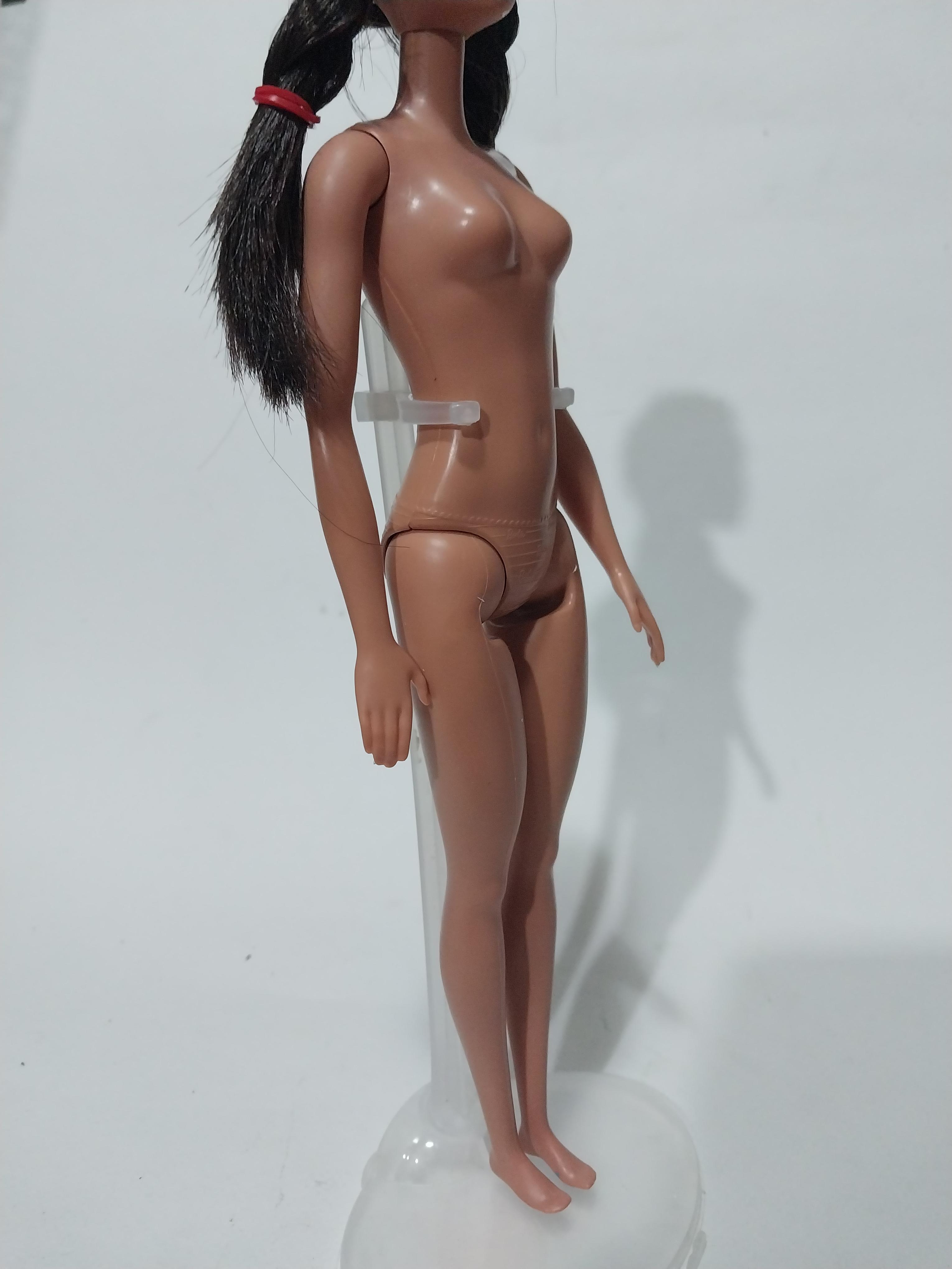 มีหลายภาพ, ตุ๊กตาบาร์บี้หน้าหมวย พร้อมชุดของแท้บาร์บี้ ผิวเข้มของแท้ mattel 2015 ขนาด 11.5 นิ้ว