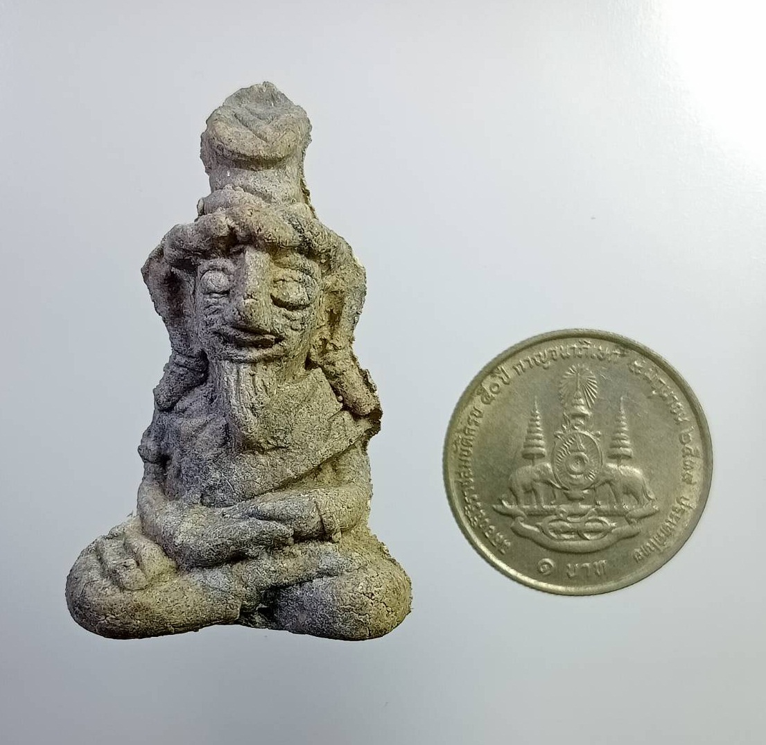 ผ2820 พ่อปู่ฤาษี นารอดบรมครูเนื้อว่านรุ่นแรก หลวงปู่ศวัส วัดเกษตรสุข จ.พะเยา