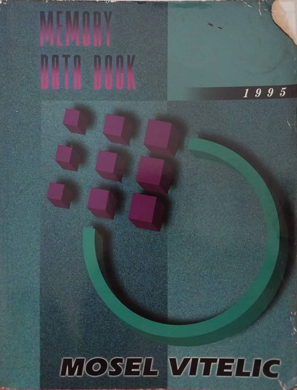 หนังสือคอมพิวเตอร์ **มีตำหนิ MEMORY DATA BOOK 1995 โดย mosel vitelic