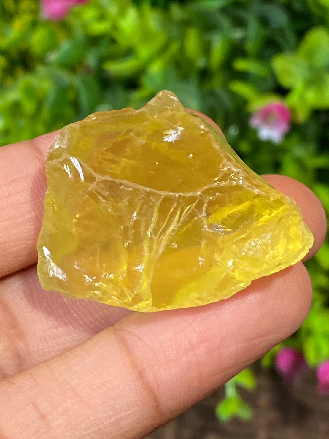 ก้อน เลมอนควอตซ์ Lemon Quartz Rough 104.57 กะรัต (Cts.) พลอยแท้ อัญมณีมงคลประจําวันเกิด เครื่องประดับพลอย