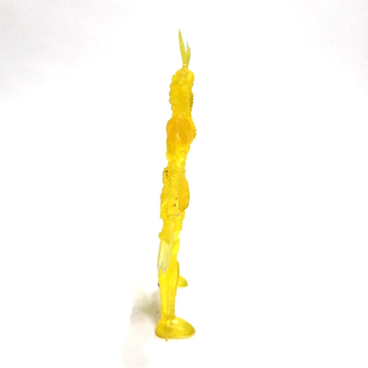 ตุ๊กตุ่นยาง สัตว์ประหลาด ตัวใสสีเหลือง ขนาดราว 3 นิ้ว